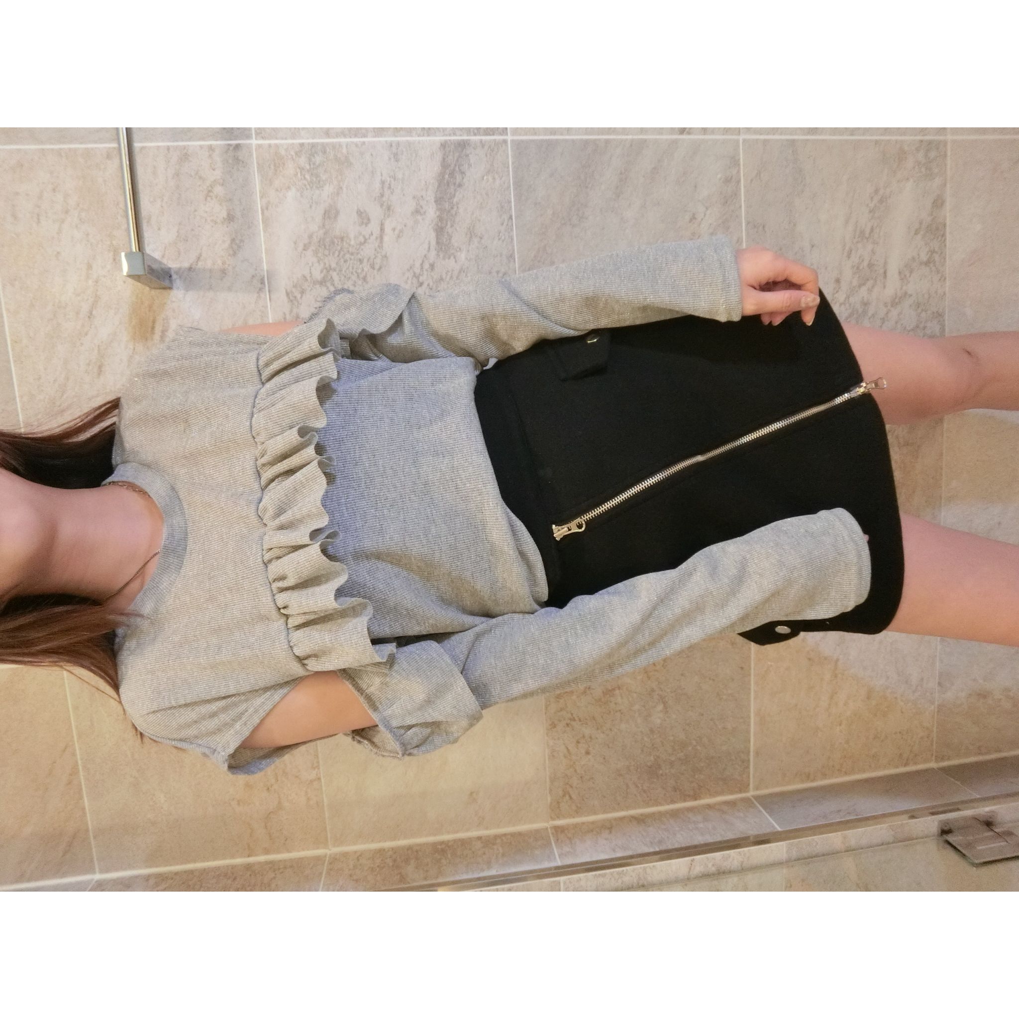 閃閃ruffle  線Top 