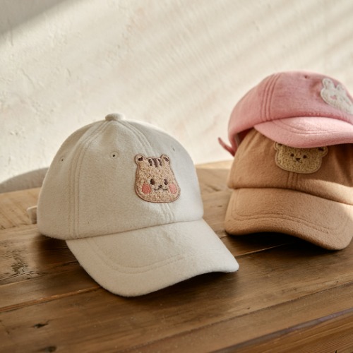 25F/W DTD綿綿純色暖心系列-絨布鴨舌帽