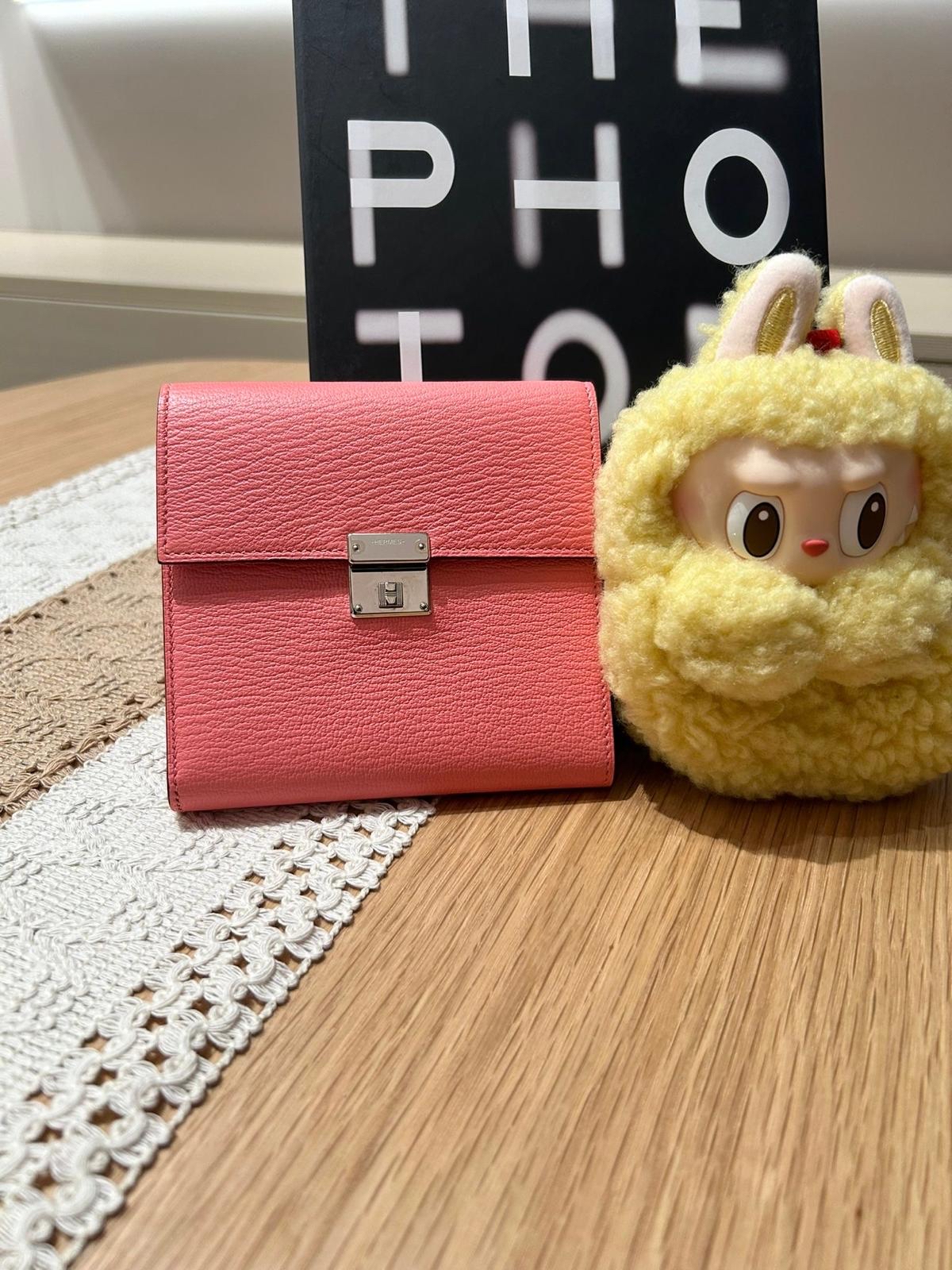 Hermes clic 12 wallet,STAMP D,8W 100%Authentic ,unused 未使用品✅box 