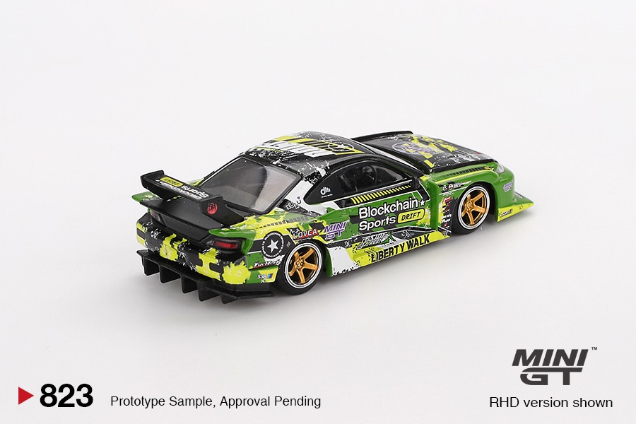 Mini GT 1/64 Nissan LB-Super Silhouette S15 SILVIA #555 V2  2024 Formula Drift Japan  - MGT00823-R