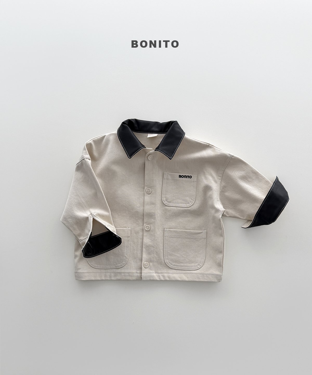BONITO Leather Collar Jacket