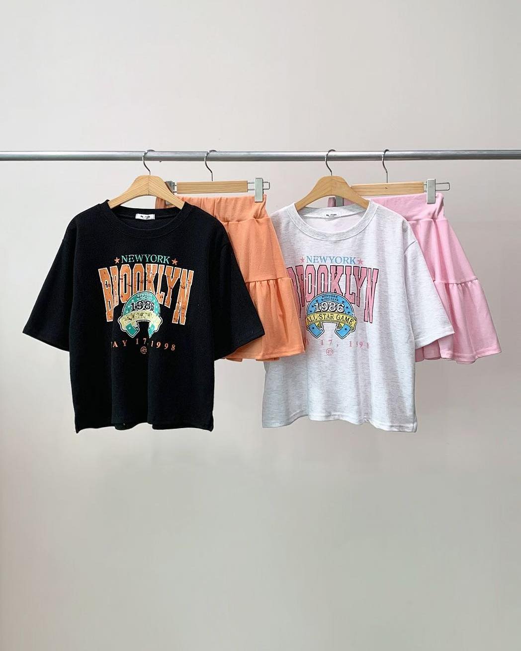 拼色美式復古風裝套