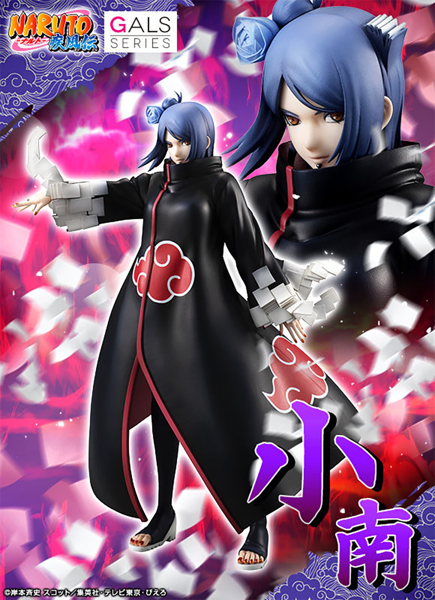 (預訂訂金 $600) (總價 $1335) (魂限) MegaHouse Naruto Gals 火影忍者 疾風傳 小南 (再版) (行版) Konan