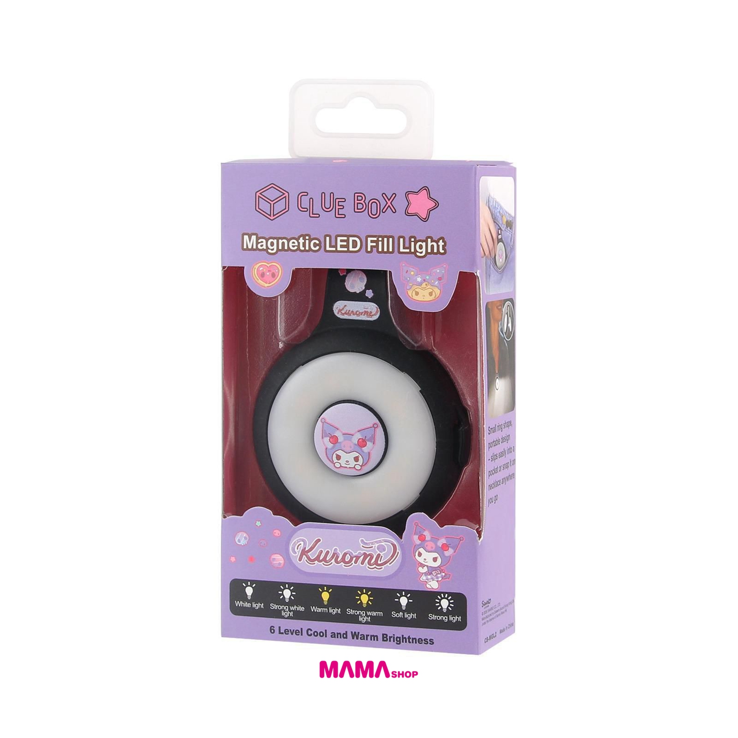 Clue Box ✖️ Sanrio 磁吸式LED補光燈