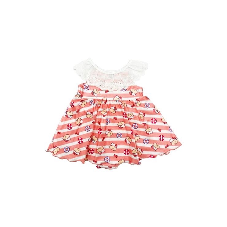 🇯🇵限量預訂 日本直送🇯🇵Oonotaro x Sanrio Hello Kitty人物印花蕾絲荷葉邊連身泳衣