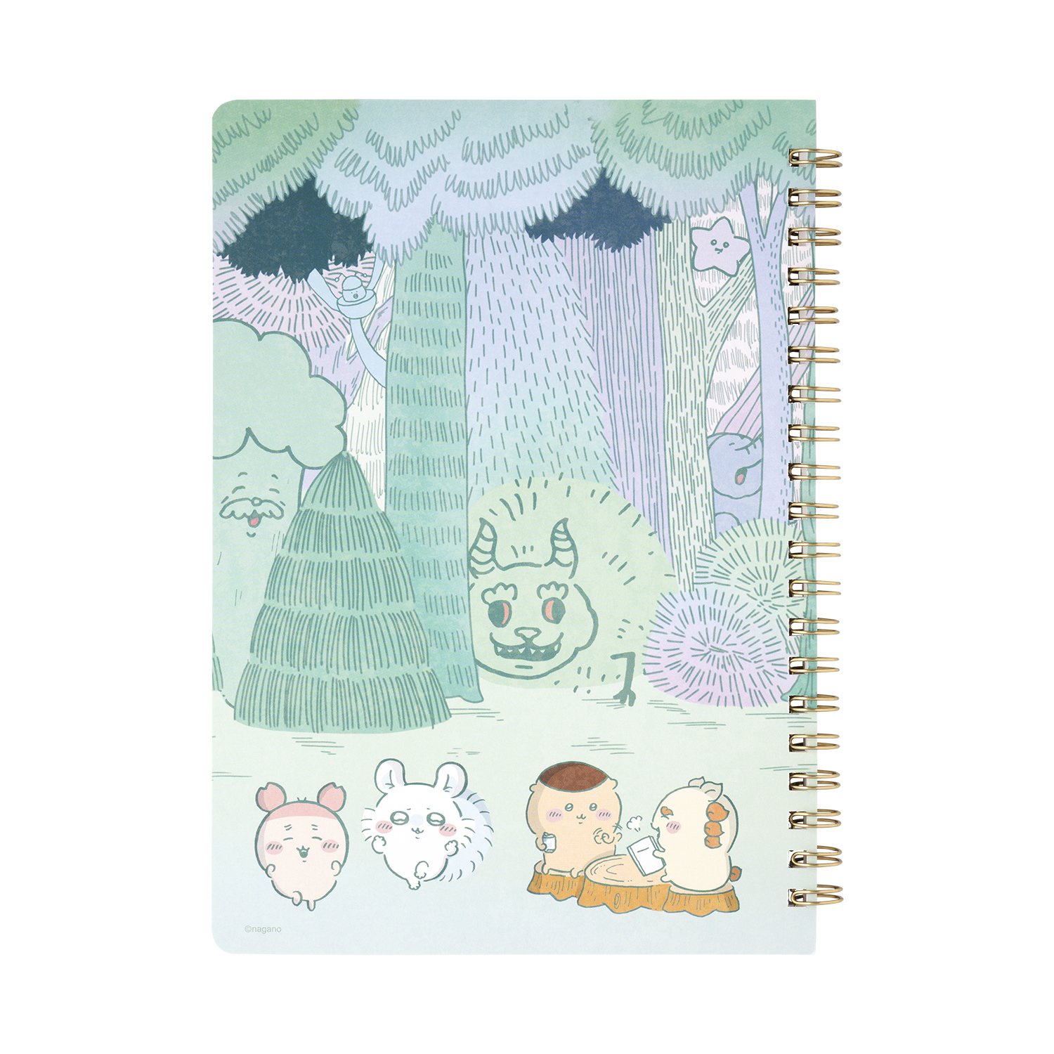 現貨｜Chiikawa Park ちいかわ 白天森林 日本製 記事簿 (370567)