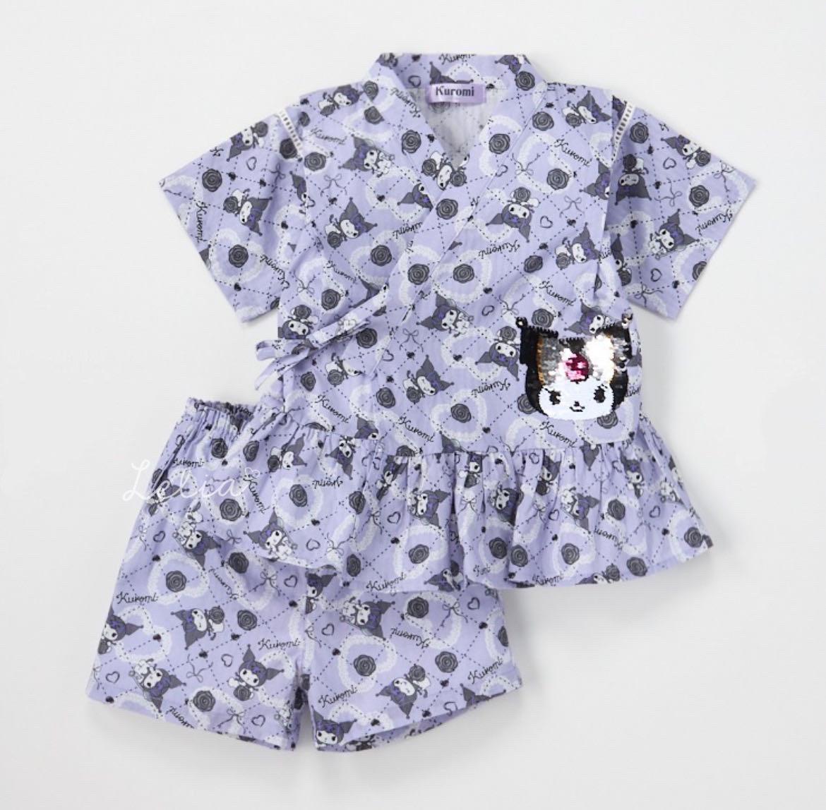 🔸預訂🔸Sanrio魔法閃片和服浴衣套裝HelloKitty/Kuromi/玉桂狗