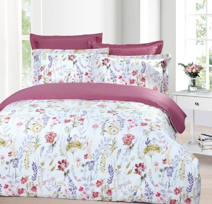 Cherry 高端長絨棉抗菌套裝60"床笠+80"被袋+枕袋