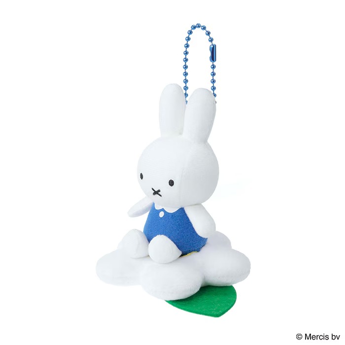 現貨｜Miffy 藍色 花朵 日版 毛公仔 吊飾 掛件 (608874)