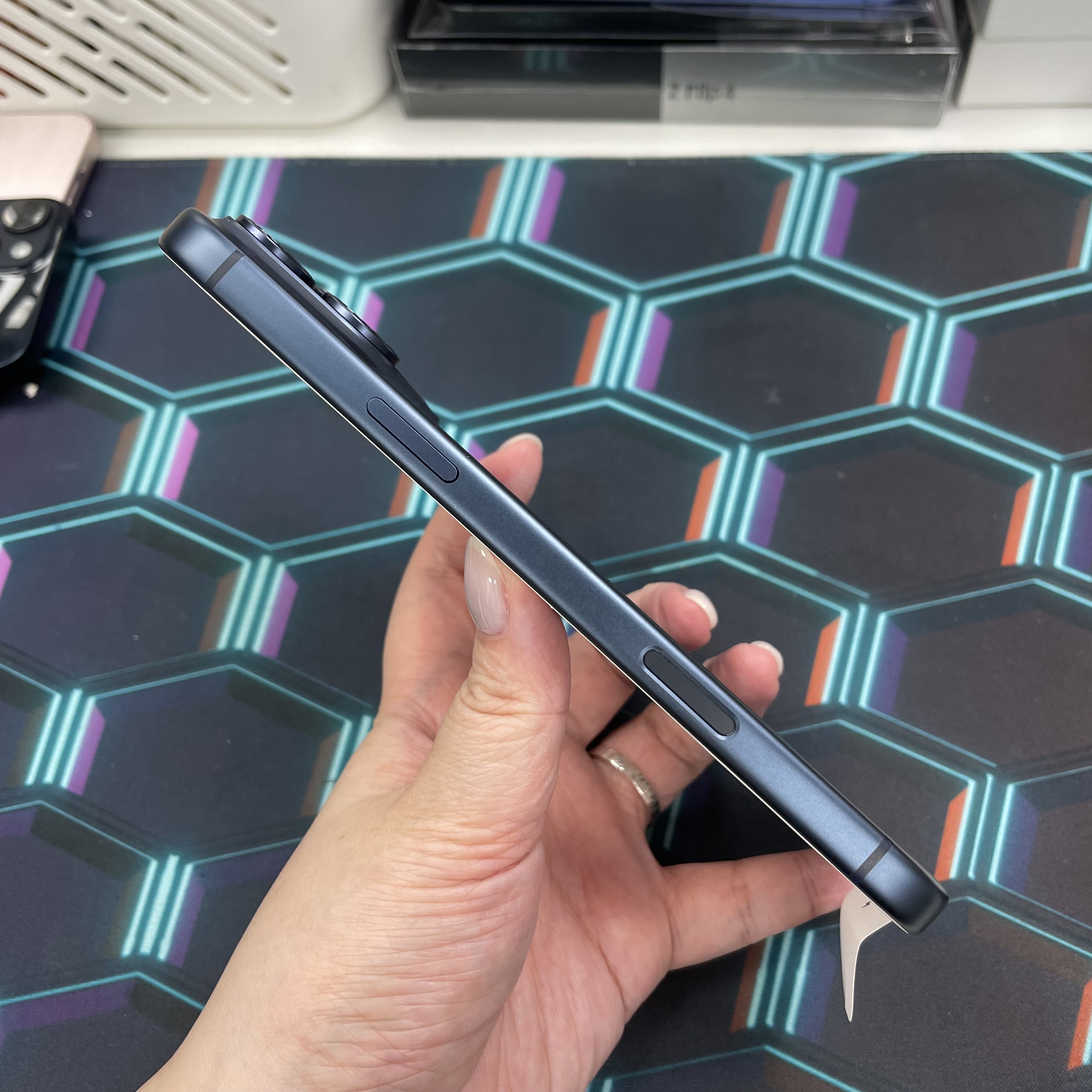 *6466 17 pro max 全新機 256GB 電100 藍色 blue