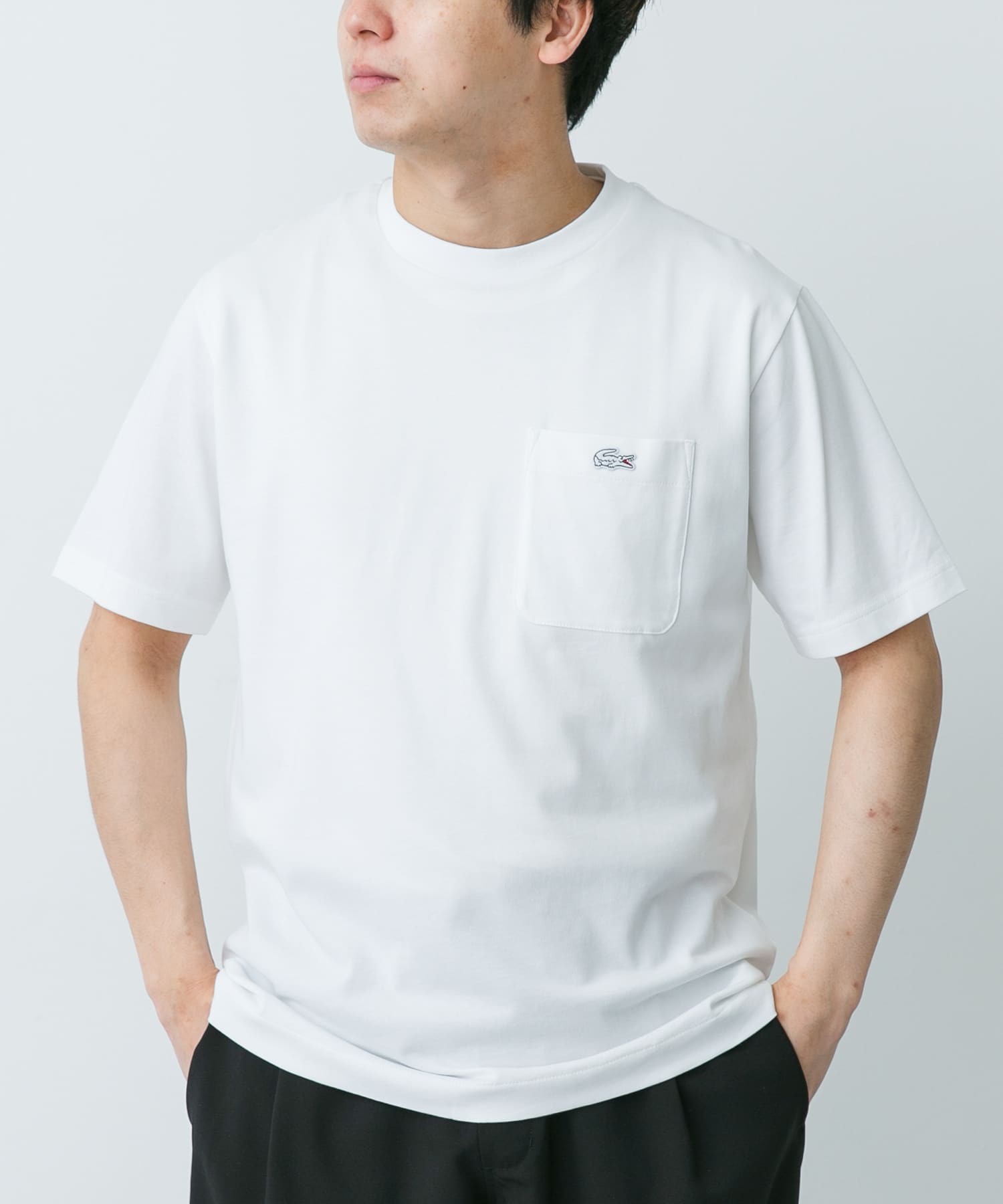 LACOSTE Outline Pocket T-Shirt