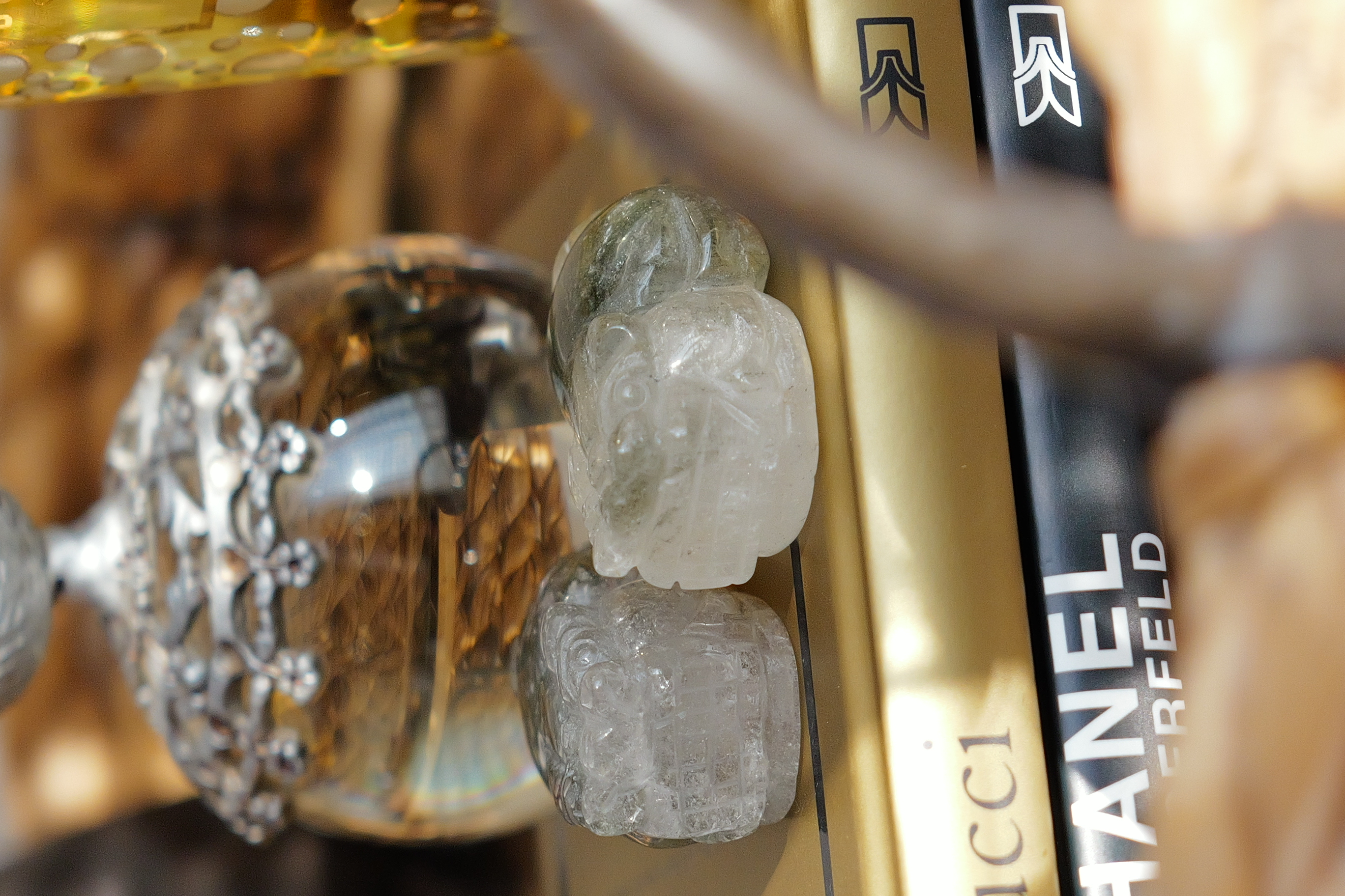 ༒4.6cm+綠幽靈金錢貔貅擺件一對༒ PQ.1022CJ2G10A-RA18*5TS