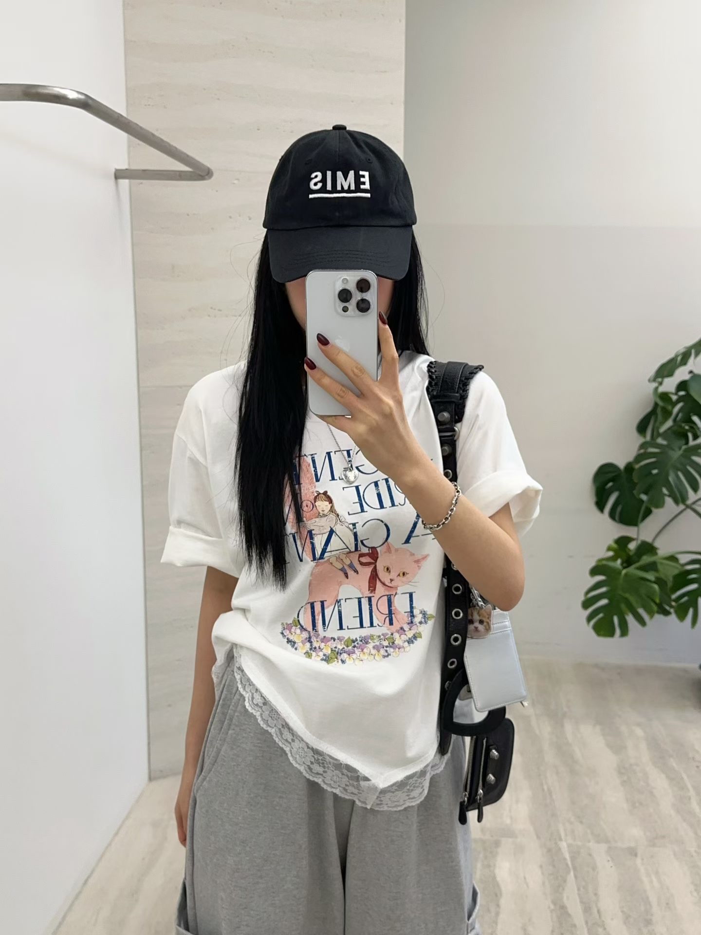 Bora 不規則衫腳tee 