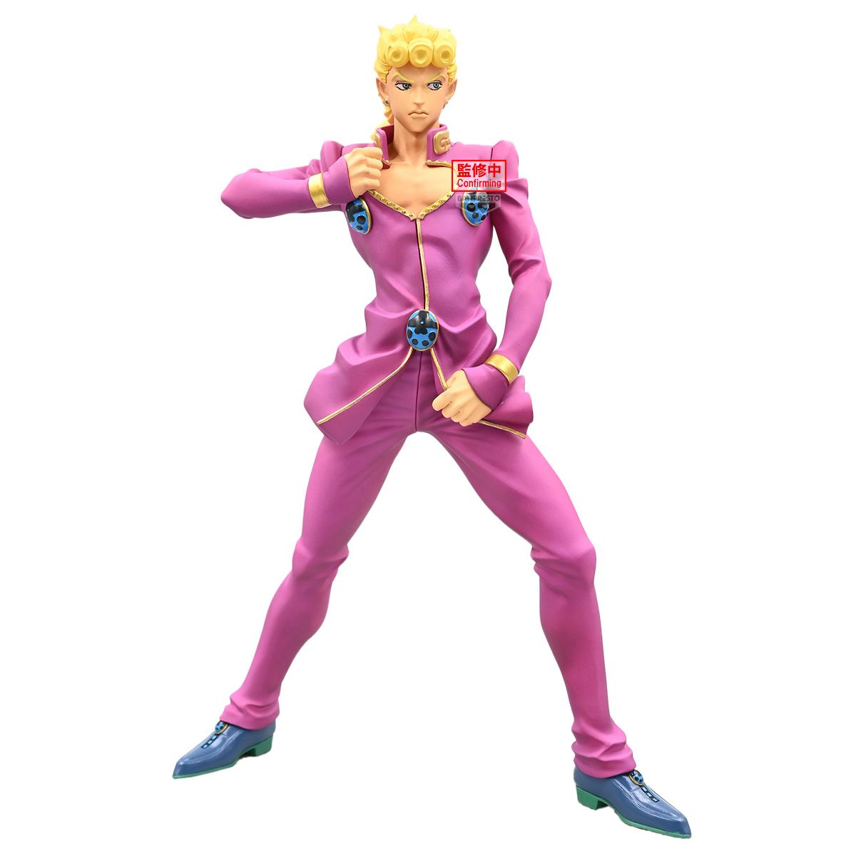 Banpresto, Mometria Figure: JoJo's Bizarre Adventure Golden Wind, Giorno Giovinna   Jojo 的奇妙冒險 黃金之風 喬魯諾.喬巴拿