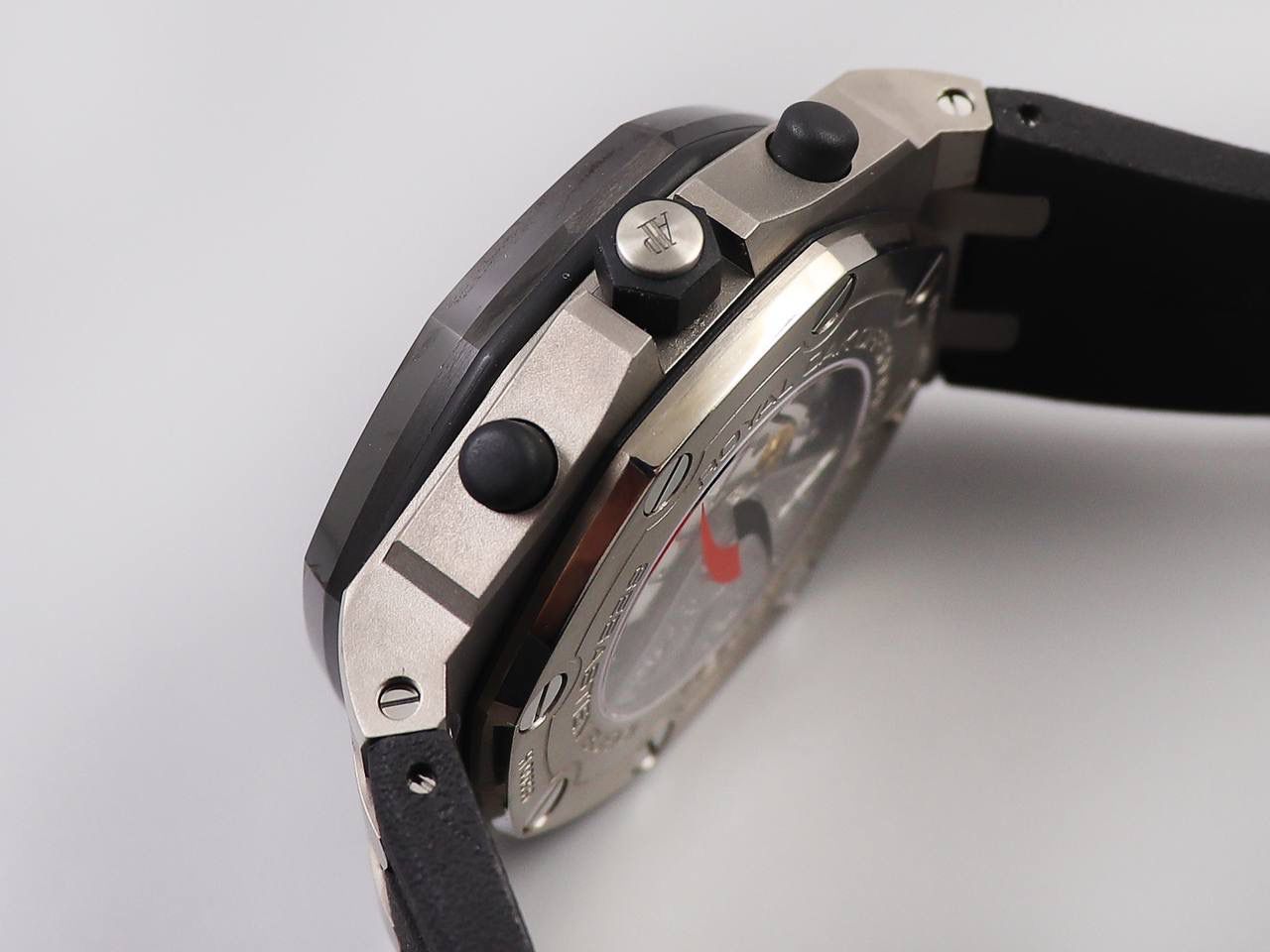 A P26470st钛陶，经典ap计时款式之一 搭载复刻原版3126机芯 直径42mm 厚度15.6mm 🔥注：JF的所有3126机芯系列是目前市面上壳身最薄和复刻程度最强的版本🔥🔥