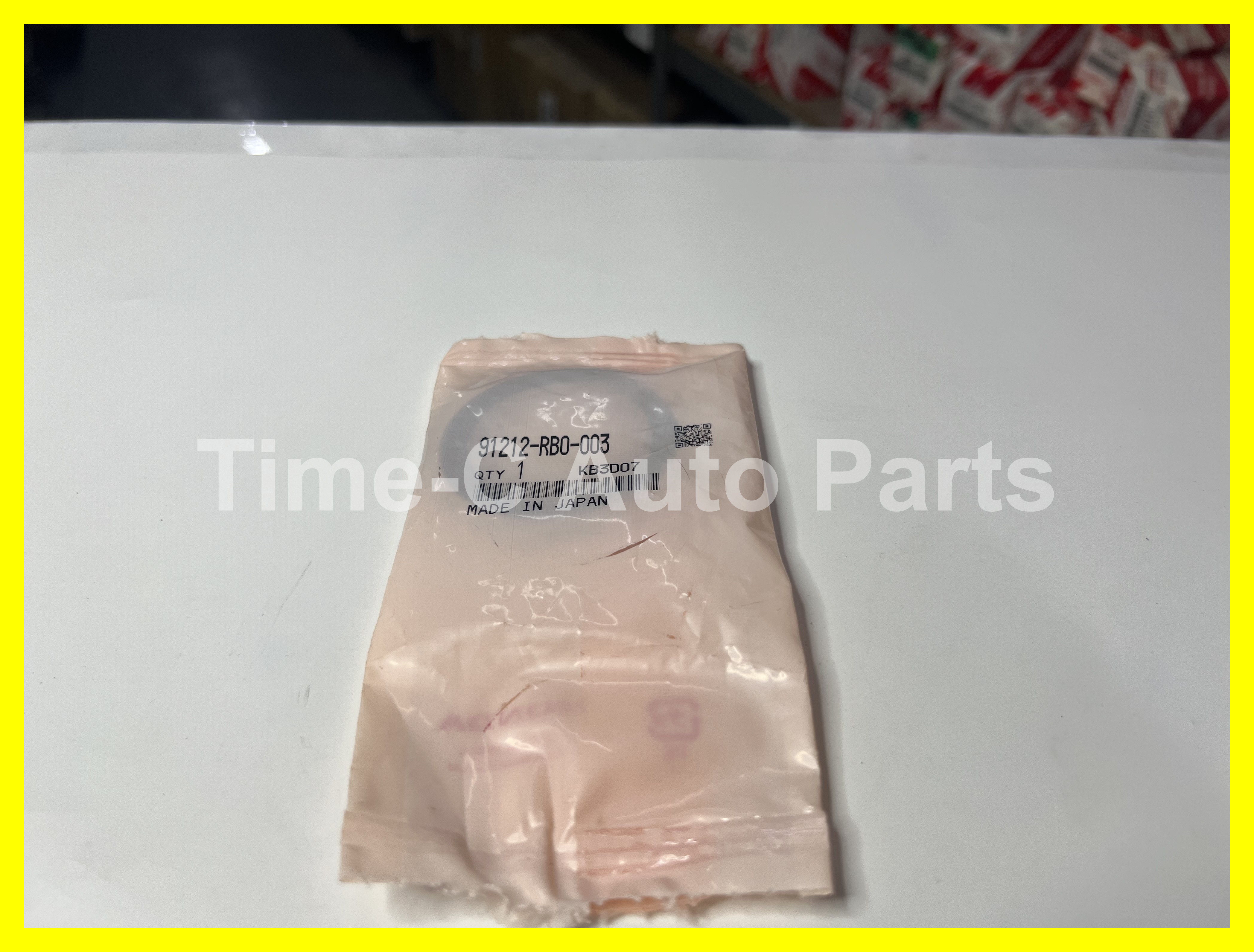 曲軸前油封 91212-RB0-003 - Honda Freed / CR-Z / Insight 