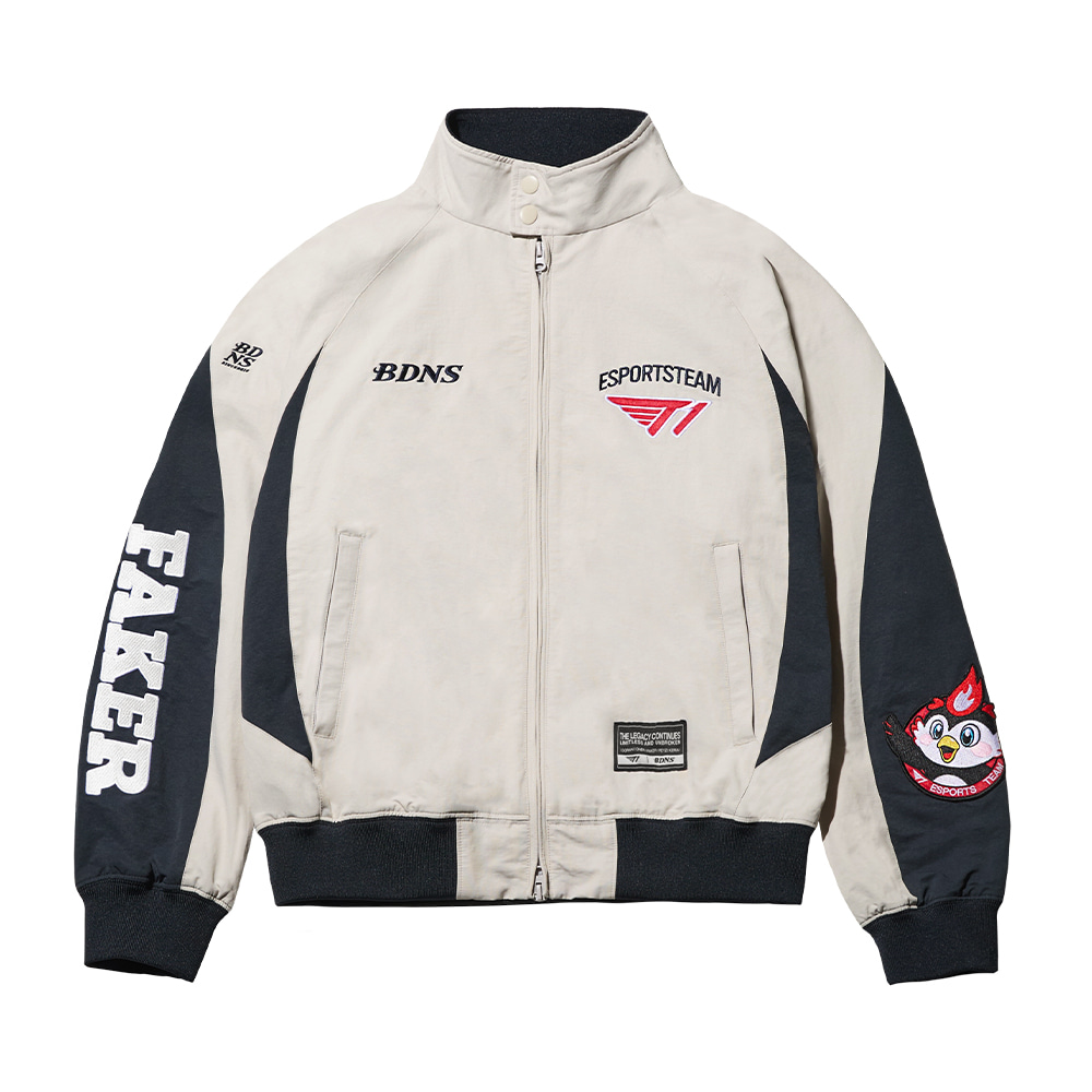 [BDNS x T1] Base Jacket Beige