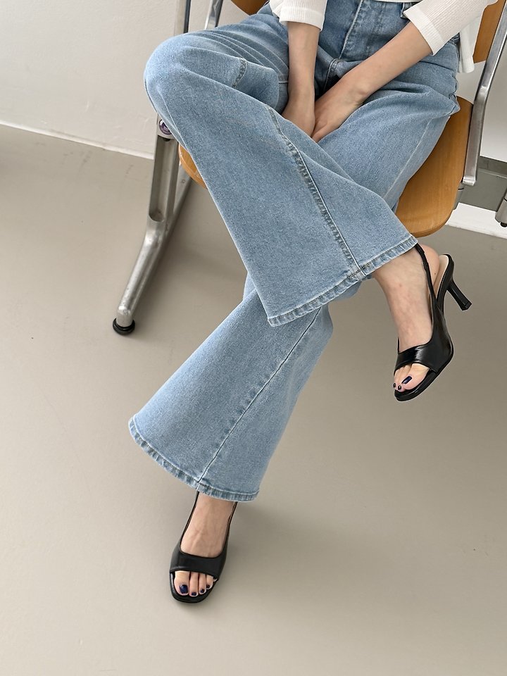 Open-toe Slingback (4 colors)