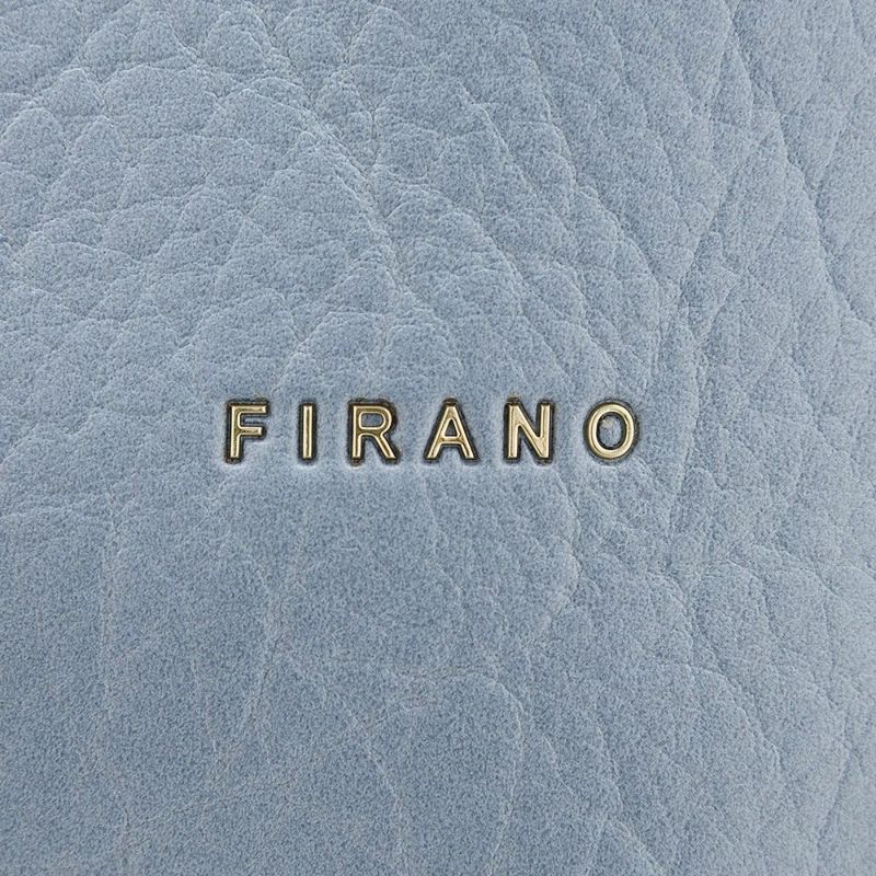 《現貨》日本firano圓形曲線手提包(藍色)