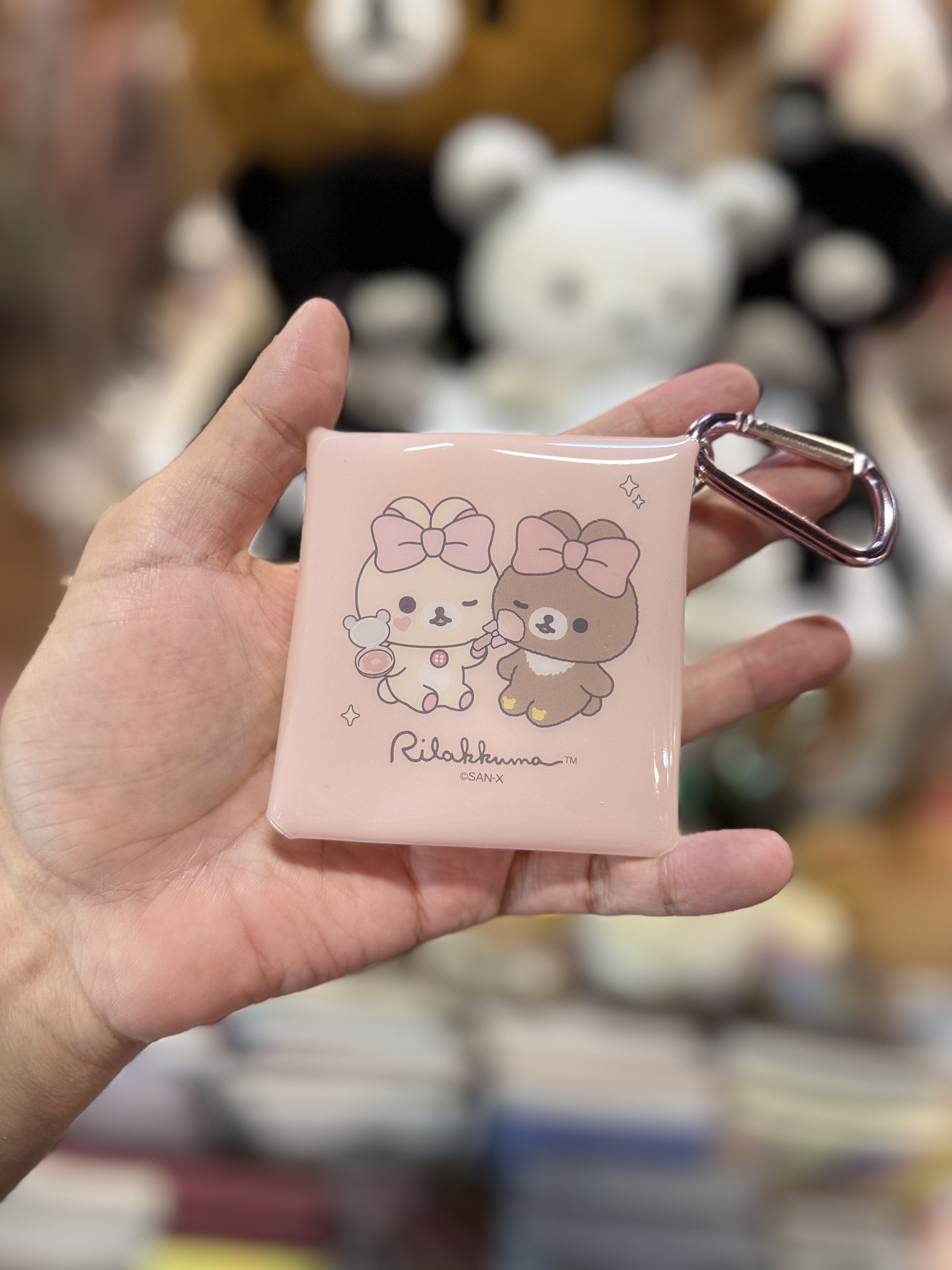 《現貨》全新日本限定RILAKKUMA化妝派對系列小物袋
