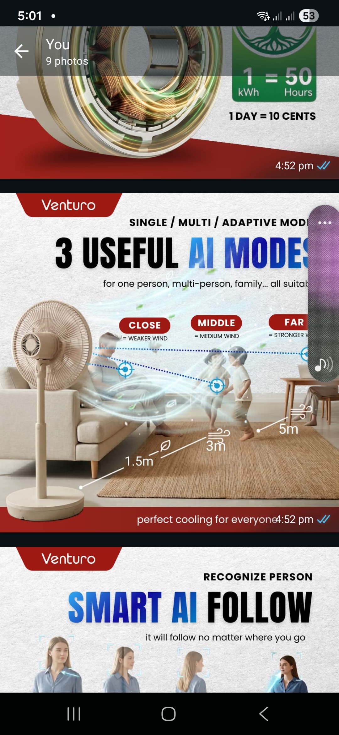 Venturo Smart Fan
