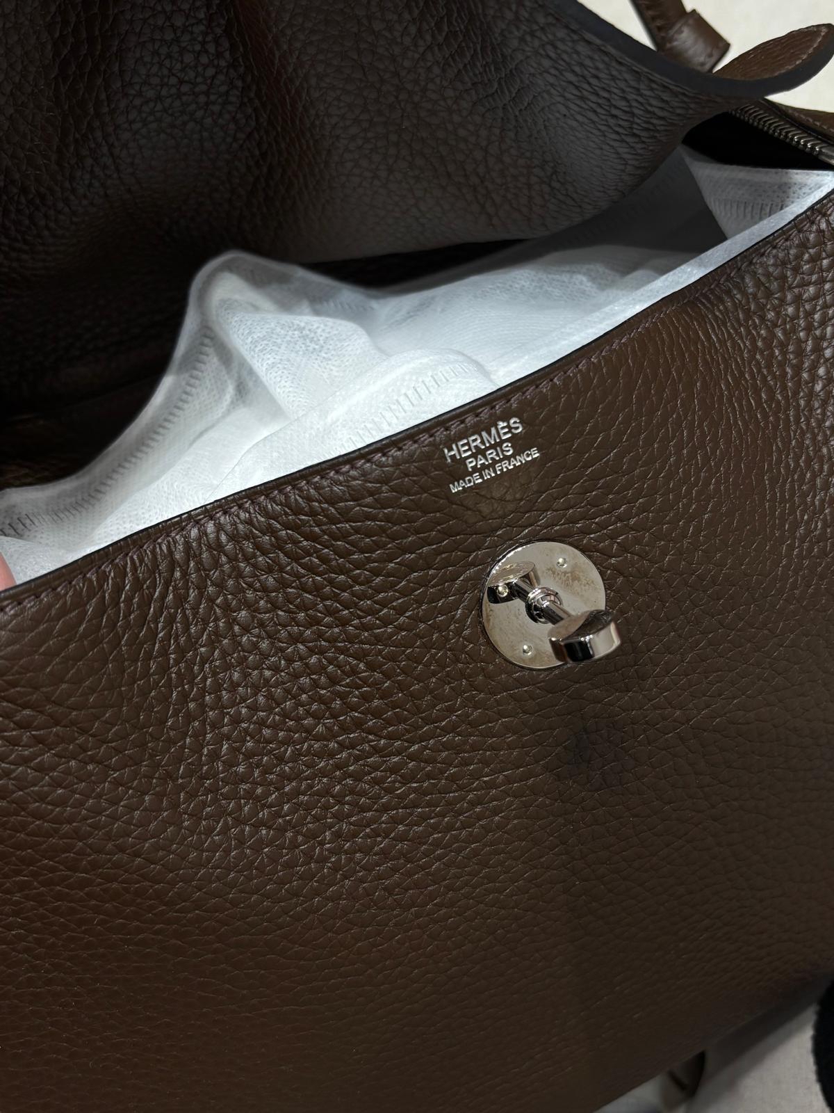 Hermes Lindy 30 Stamp [Q] 100%Authentic, 95%new✅dust bag 