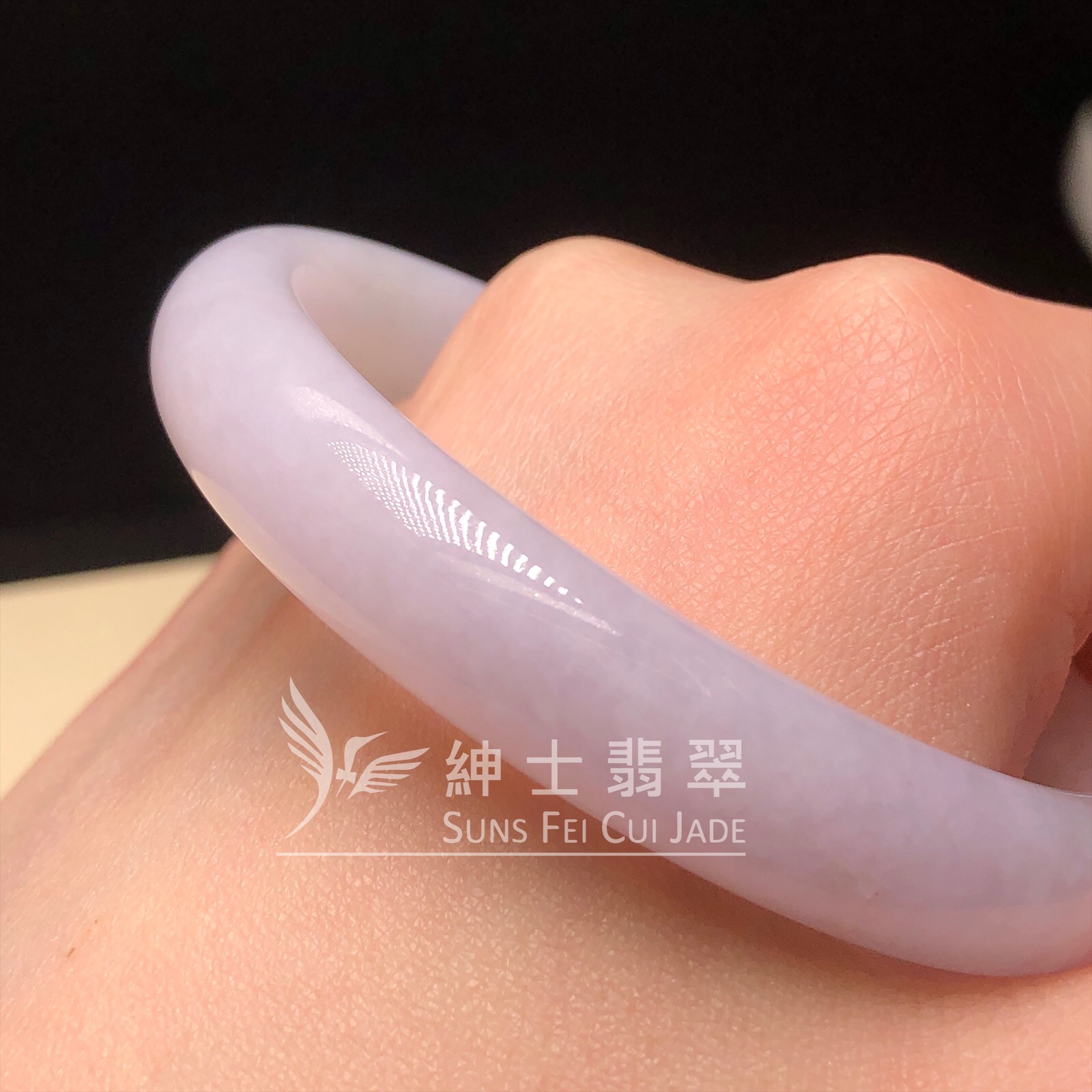#YY00018 翡翠春彩福鐲