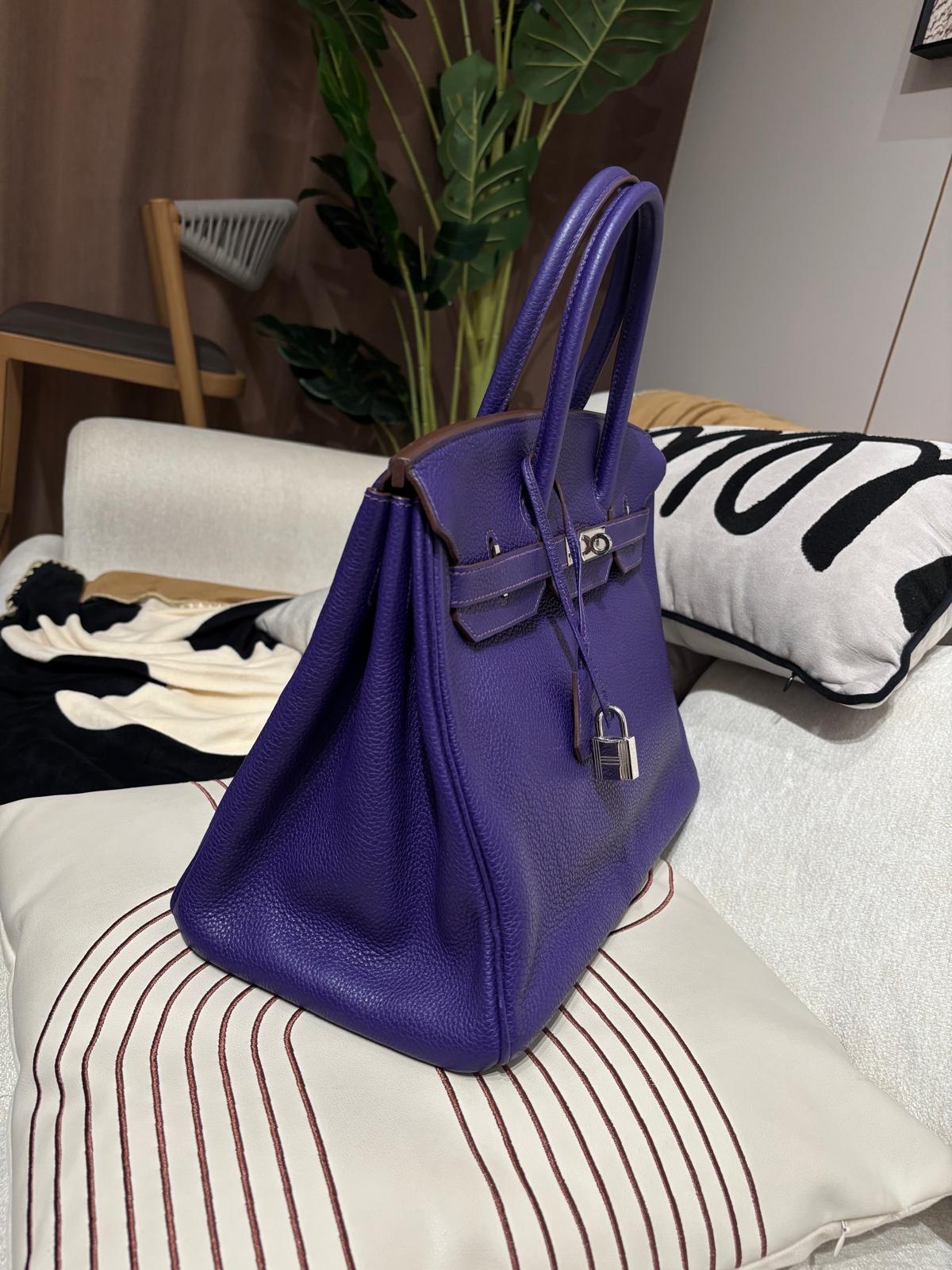 Hermes birkin 35,STAMP 口N,iris 100%Authentic ,95%new ✅專門店收據✅鎖Key ✅dust bag✅盒