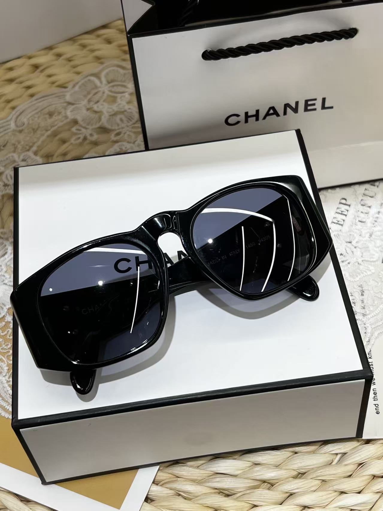 Chanel Matelassé sunglasses