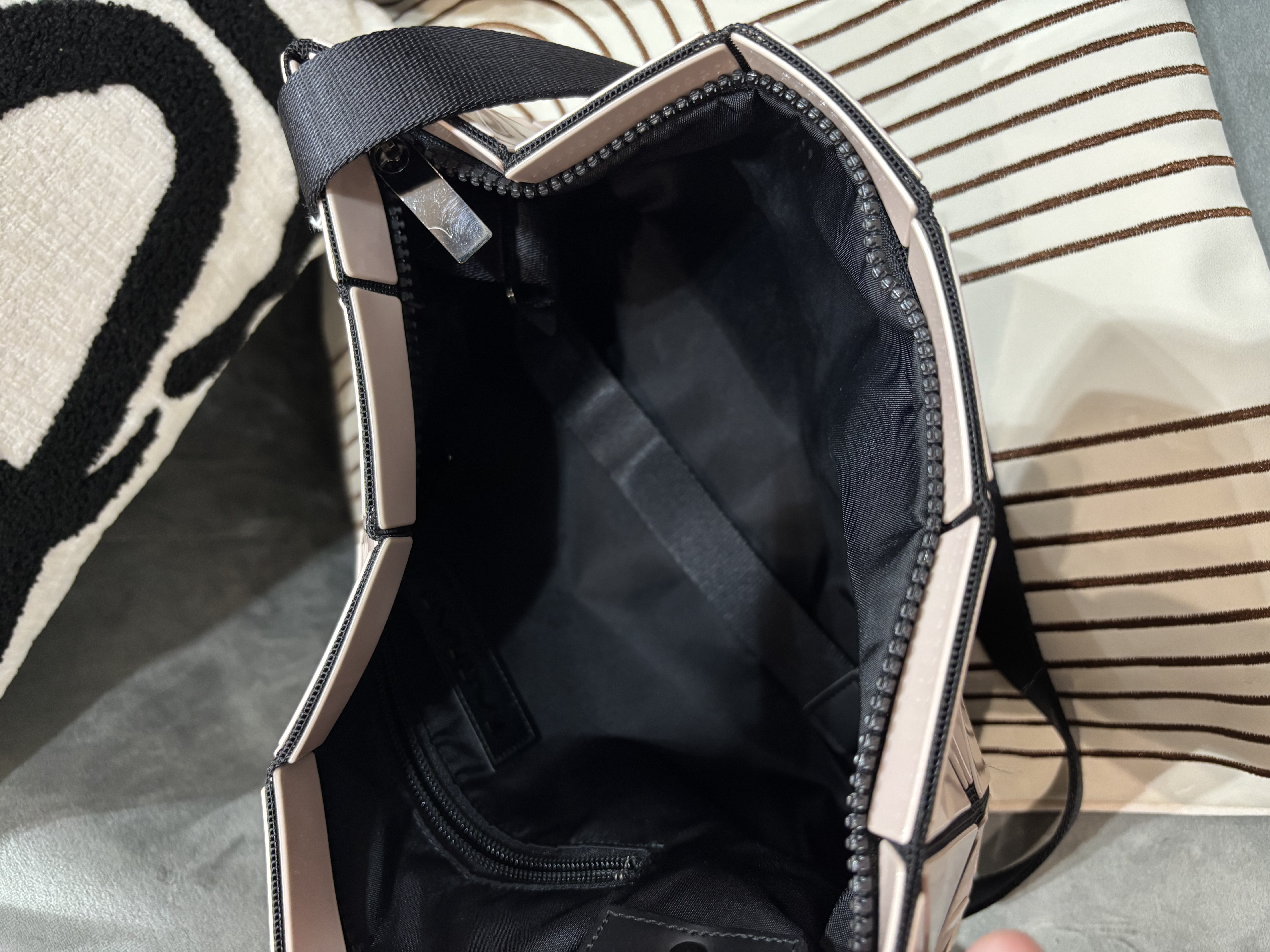 Issey Miyake bao bao crossbody bag 