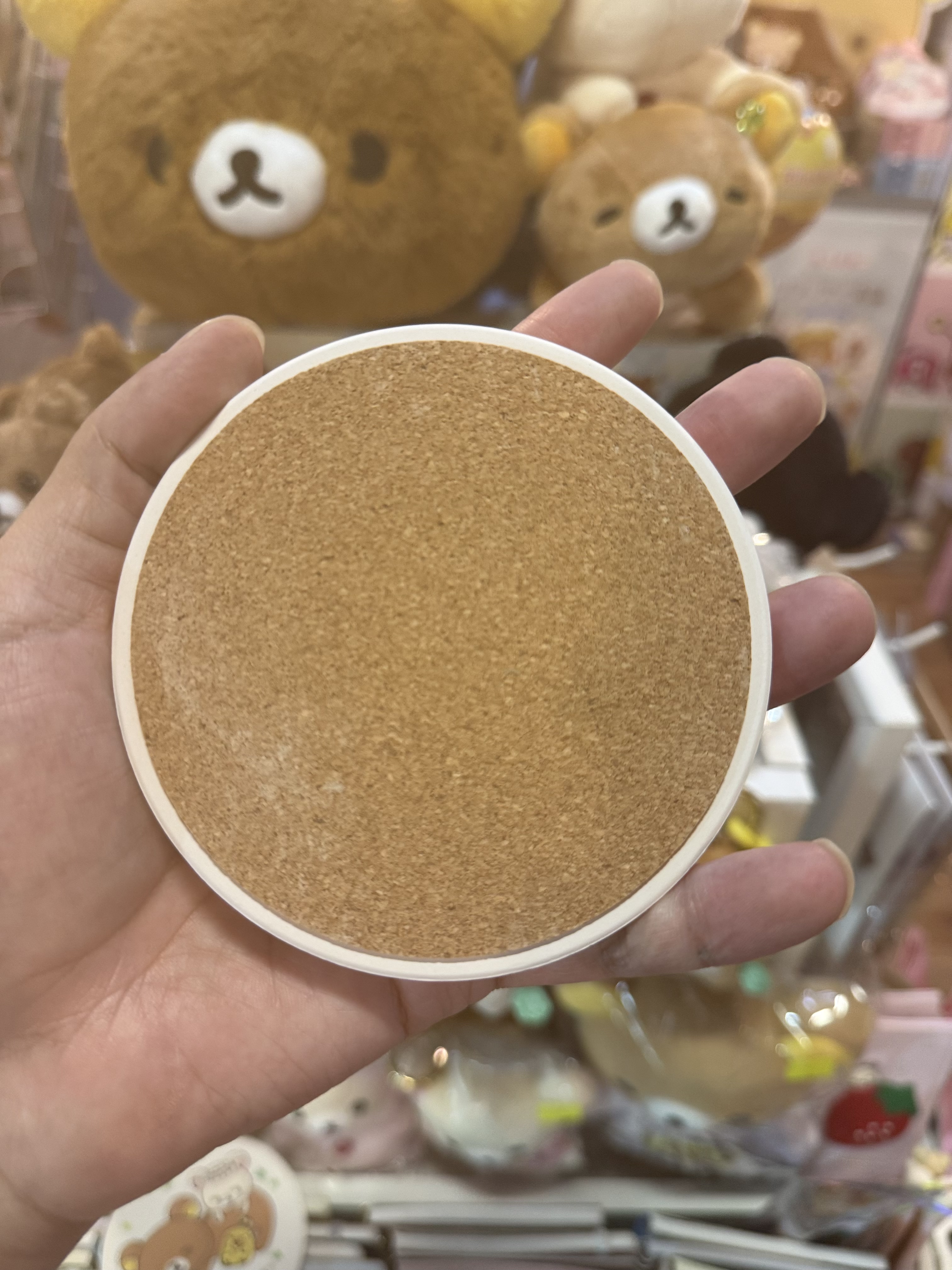 《現貨》全新日本專店限定Rilakkuma四葉草系列杯墊