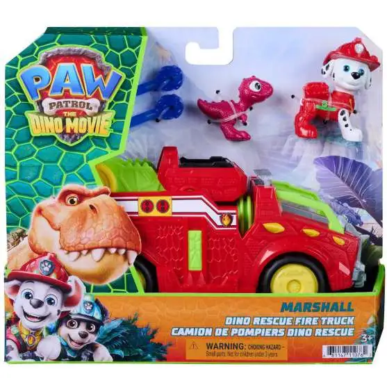 Paw Patrol 汪汪隊 Marshall Dino Rescue 恐龍救援消防車玩具套裝 兒童玩具車 3歲+