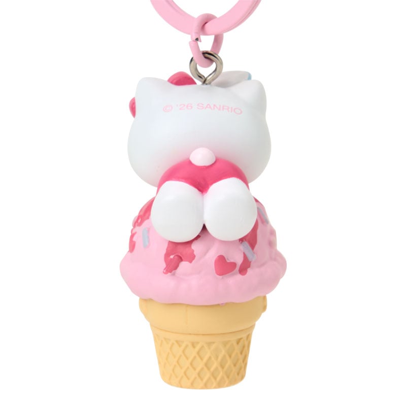 現貨｜Sanrio Hello Kitty 日版 夢幻雪糕店系列 立體 鎖匙扣 (01628-4)