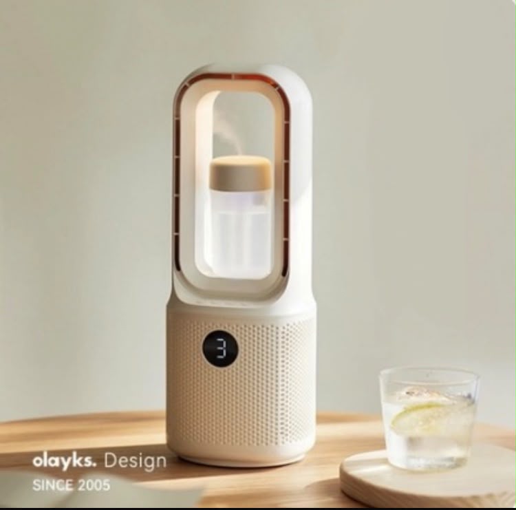 olayks 桌面型無葉加濕風扇 (預購產品)