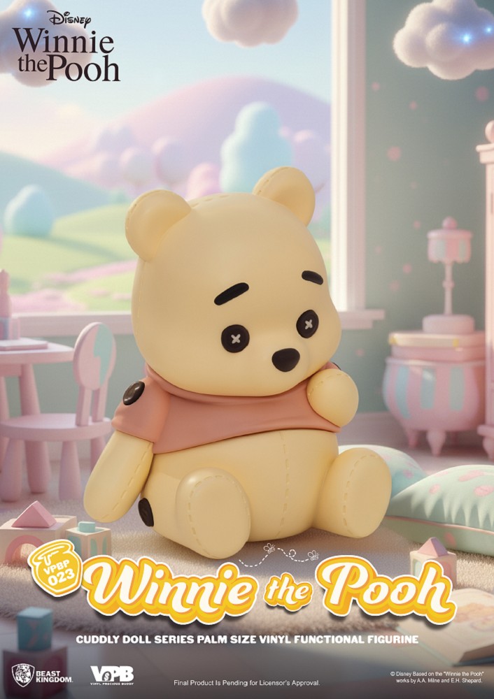 📦訂購 台灣限定 迪士尼 小熊維尼 Winnie the Pooh 布娃娃系列 掌心存錢筒 錢罌 Coin Bank