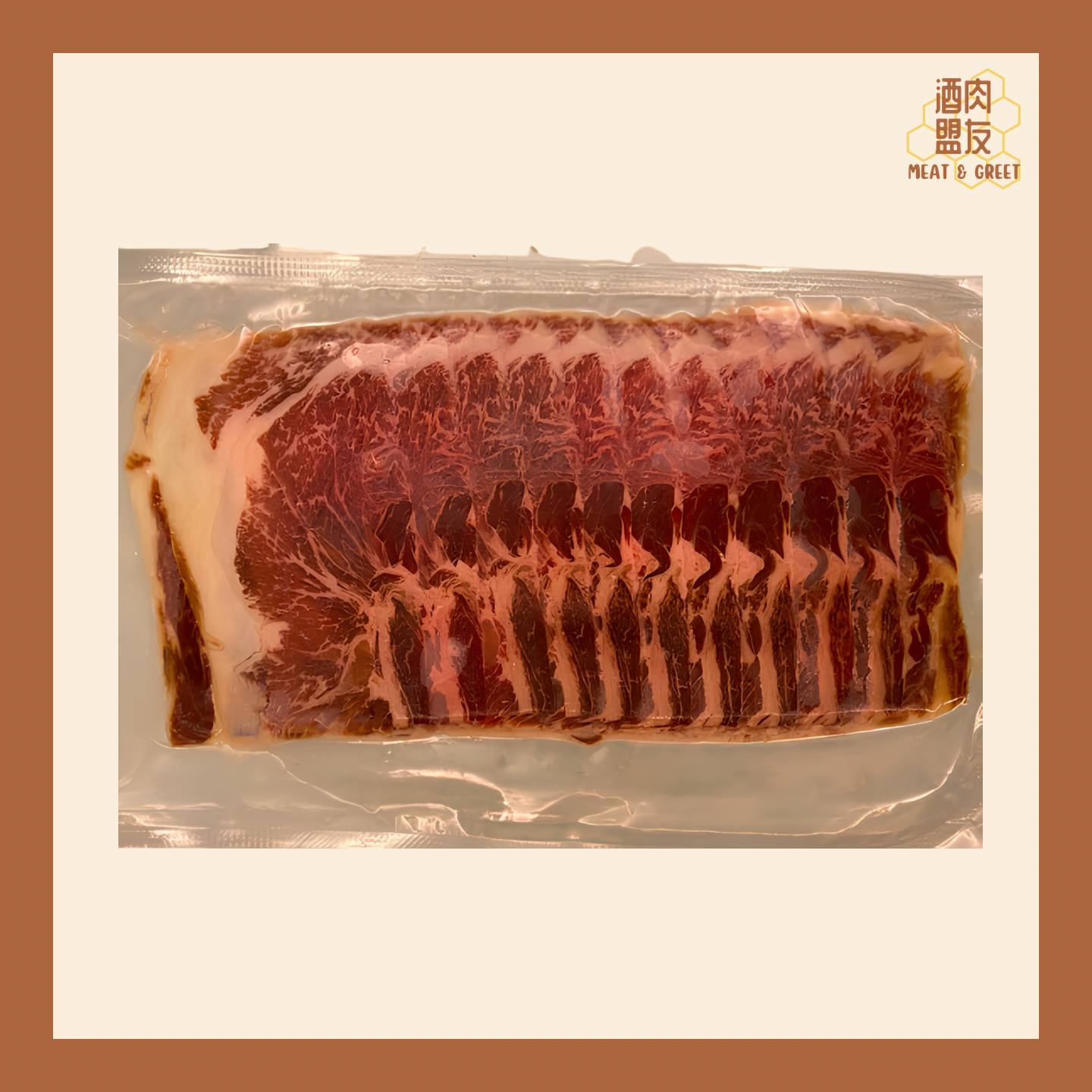 CAPA NEGRA 36個月天然飼料餵飼黑毛豬風乾火腿(前腿) 80g