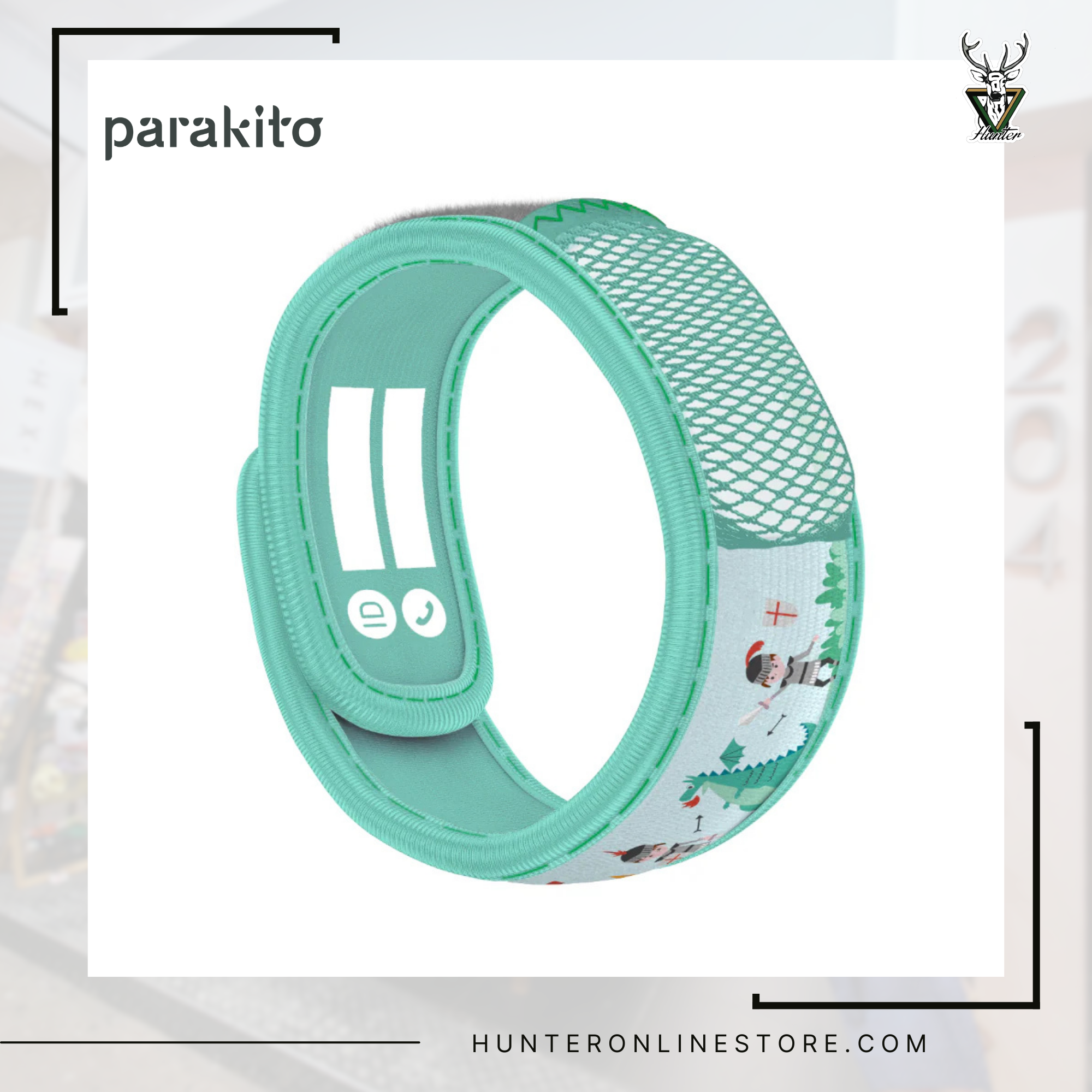 [Knight 騎士]Parakito 兒童款防蟲驅蚊手帶 Mosquito Repellent Wristband Kids