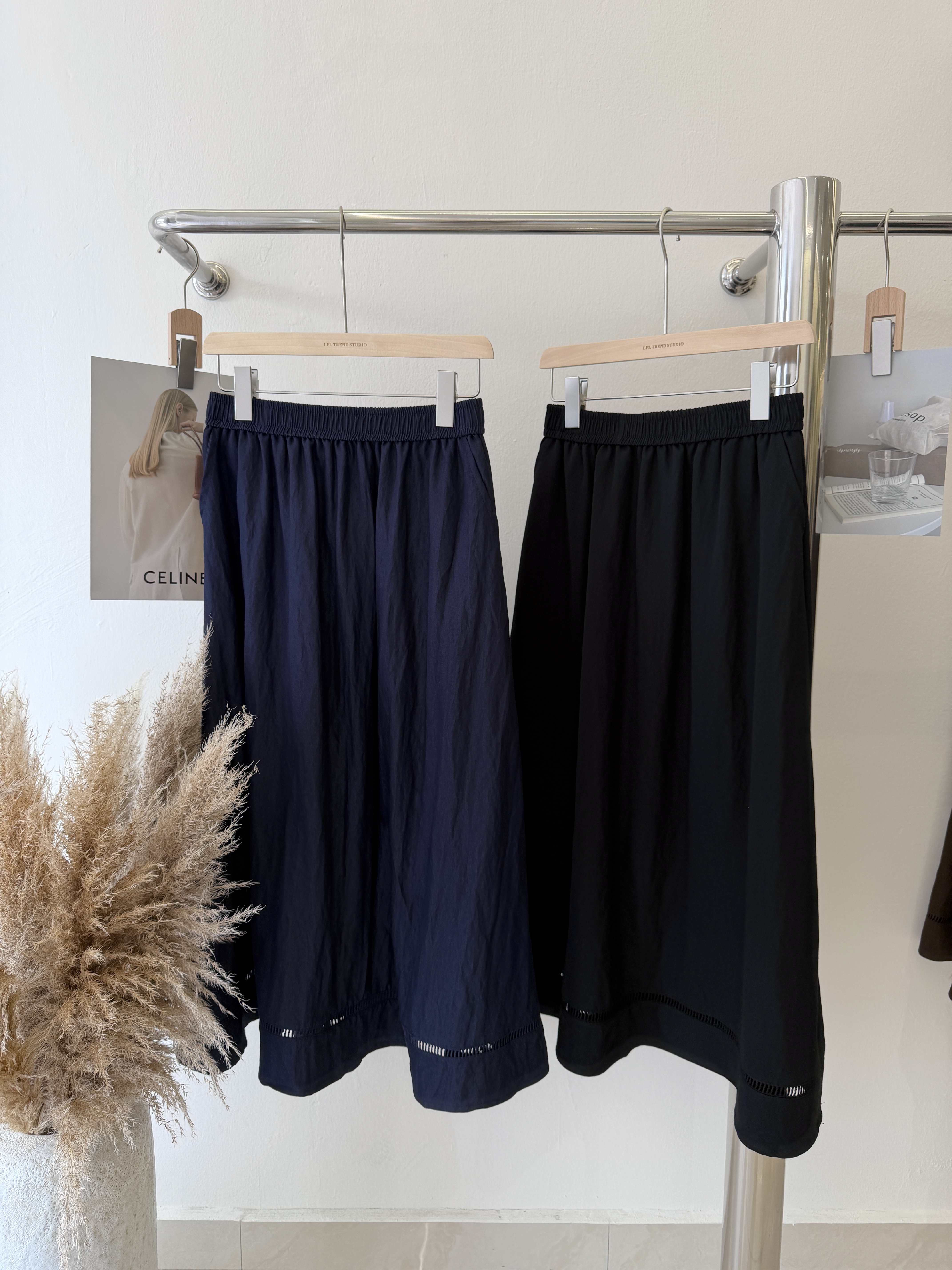 6646 韩系镂空半身长裙