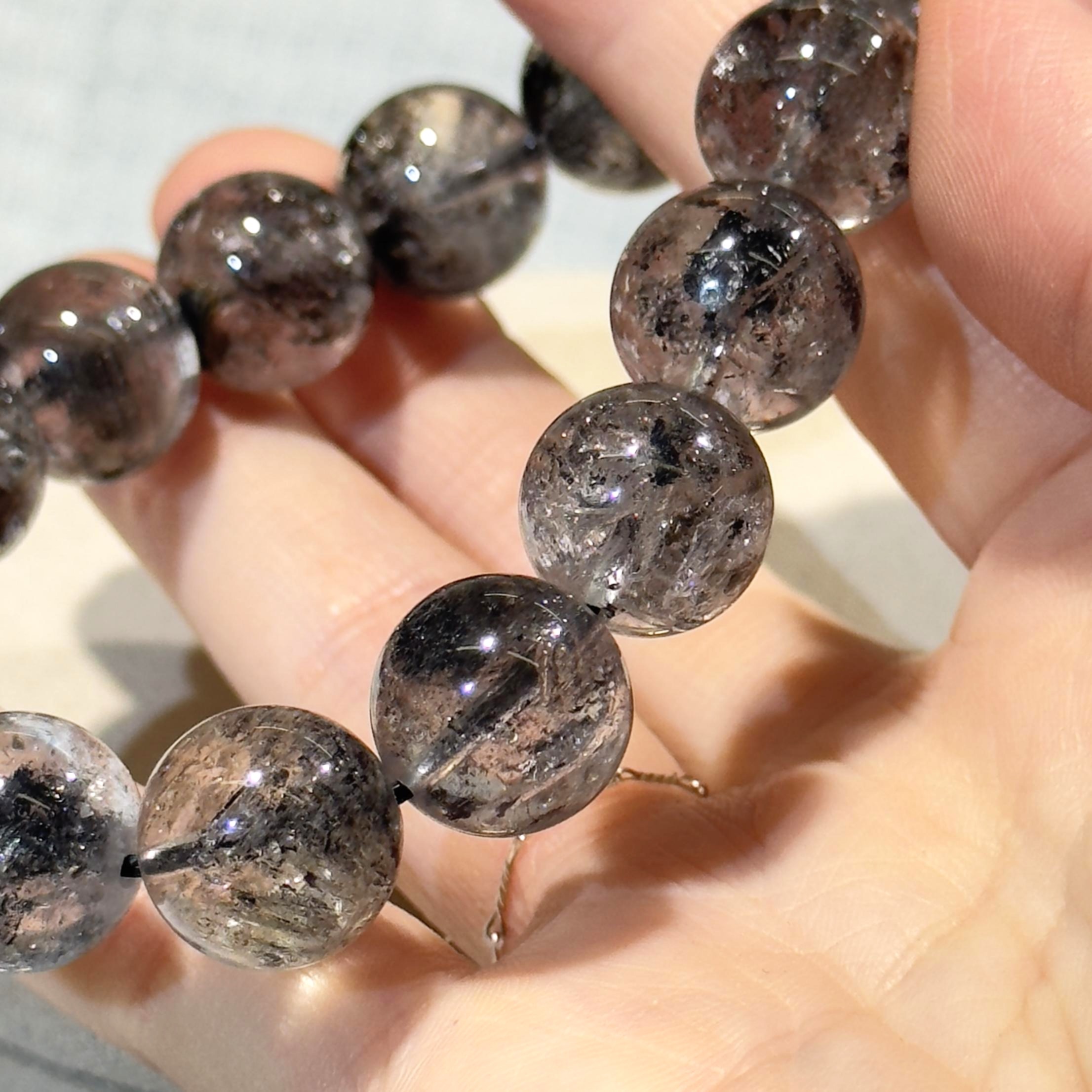 大m✨閃靈鑽手串13mm +/- # CA0033