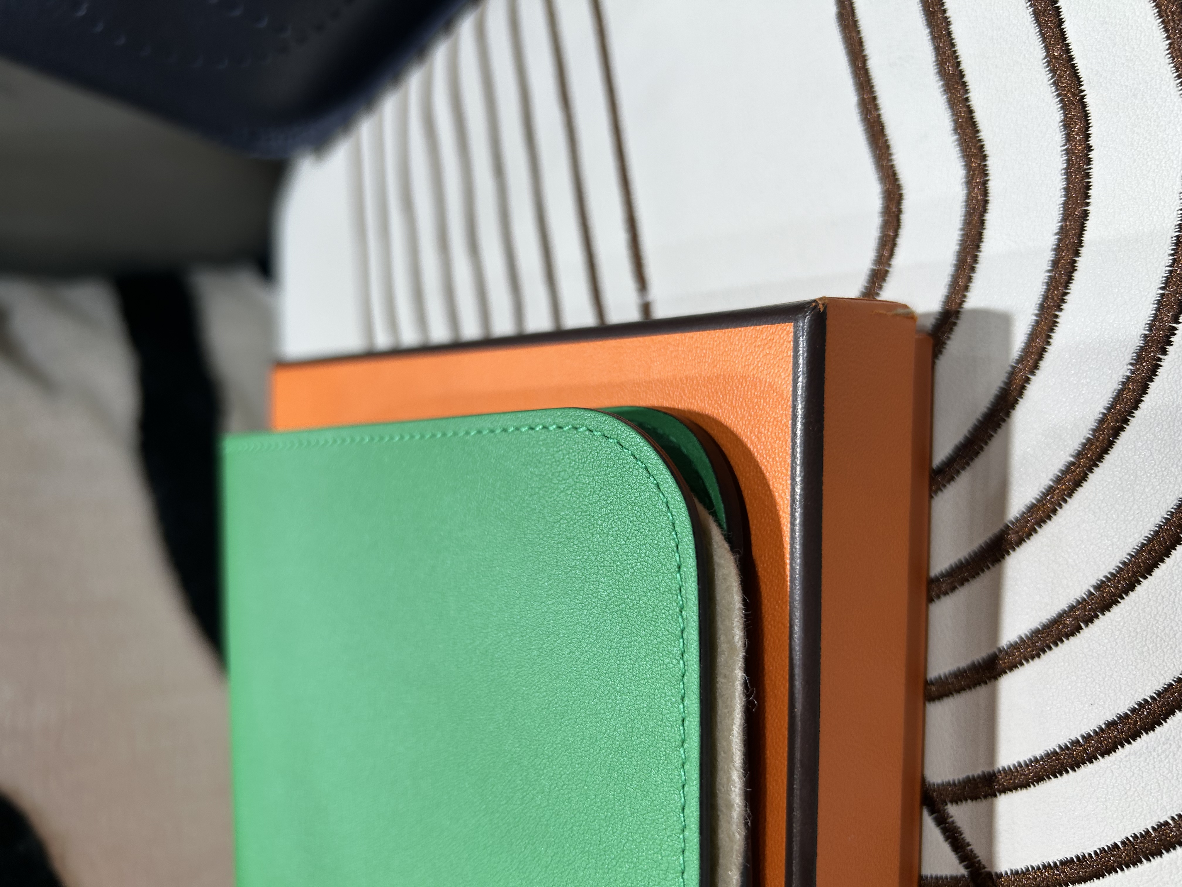 未使用品 HERMES Dogon duo gm wallet Stamp C 100%Authentic, Unused 未使用品 ✅Box