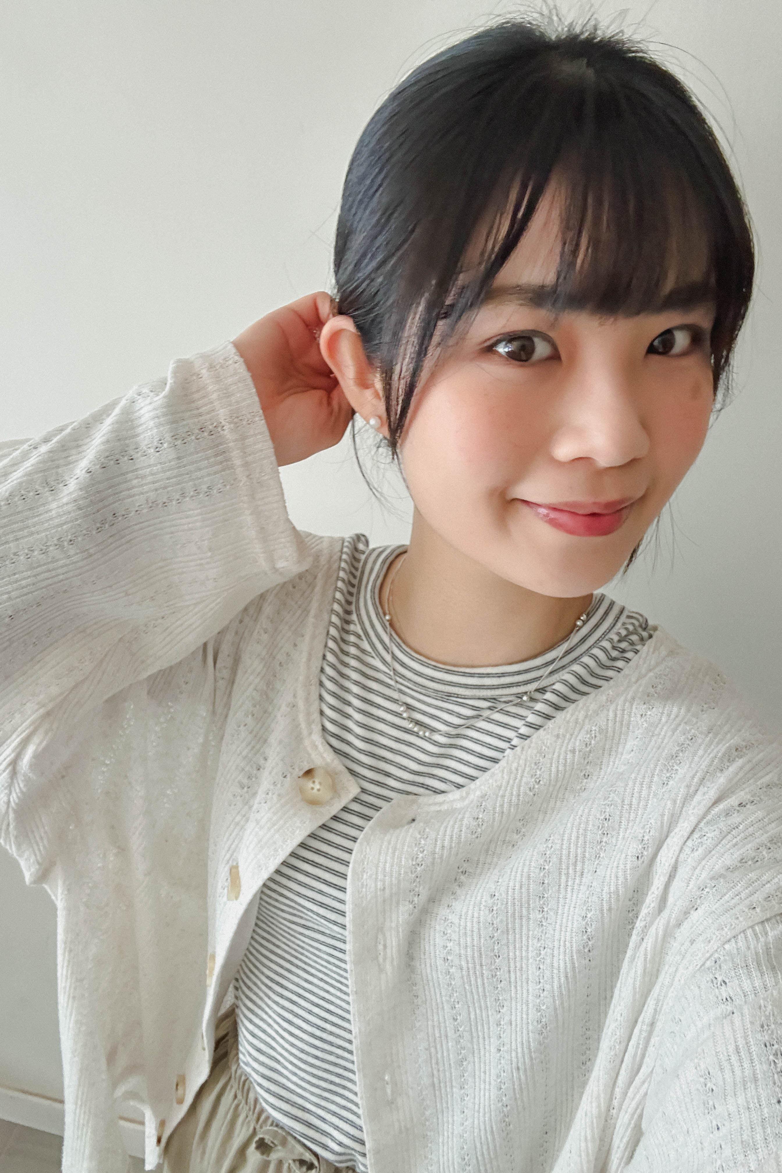 鏤空透膚寬鬆外套 (兩色入)