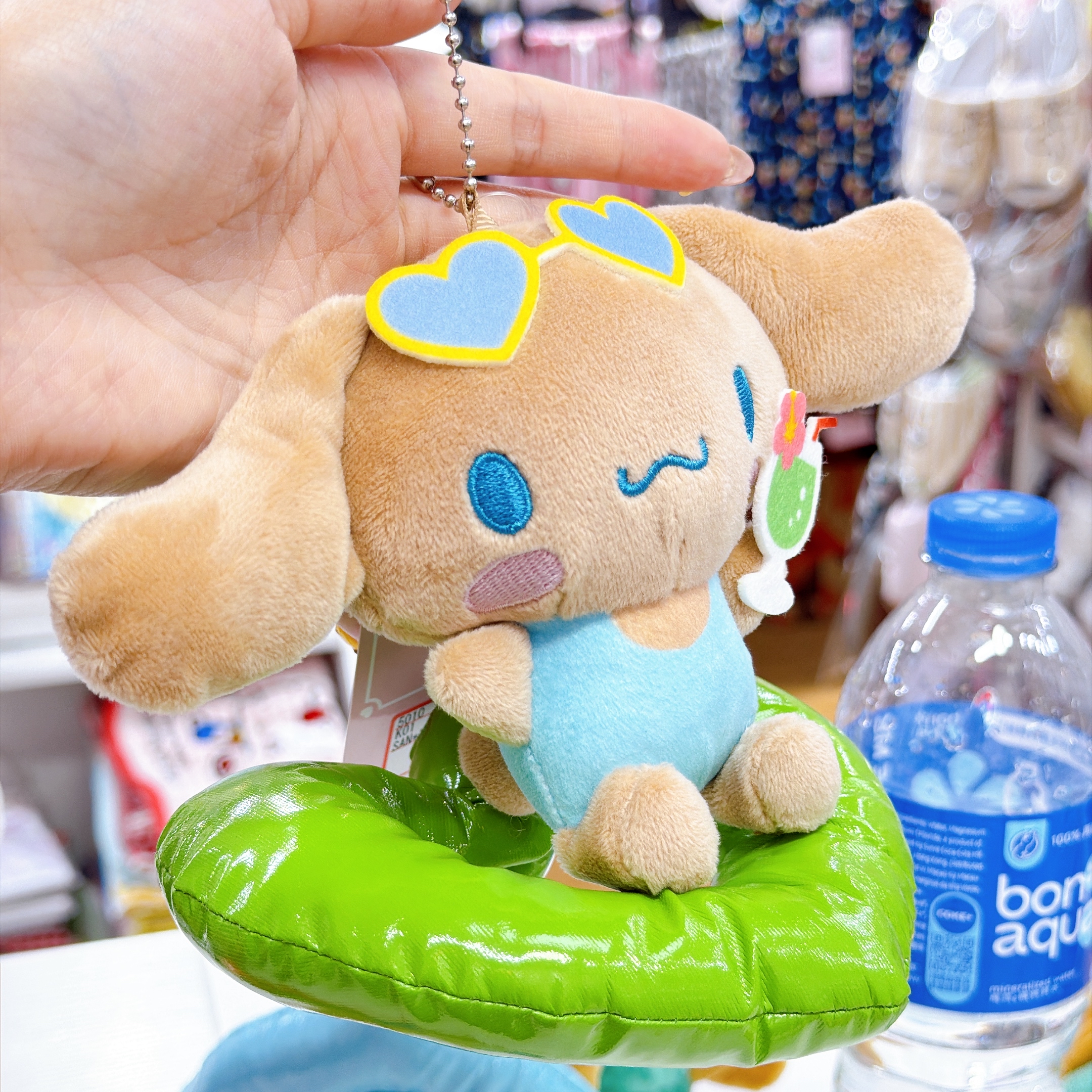 日本直送夏天黑皮系列肉桂狗掛飾