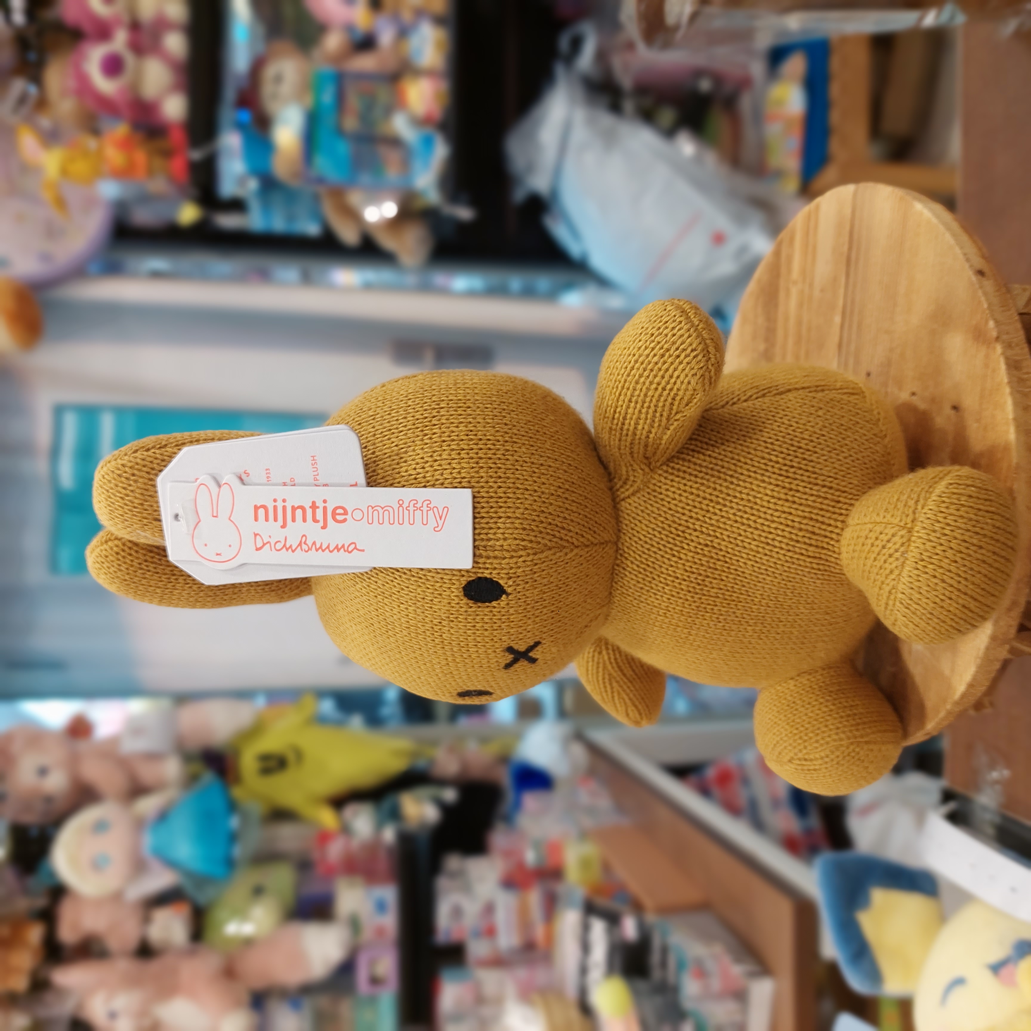 原裝日本 nijntje Miffy 別注 針織 公仔 25cm