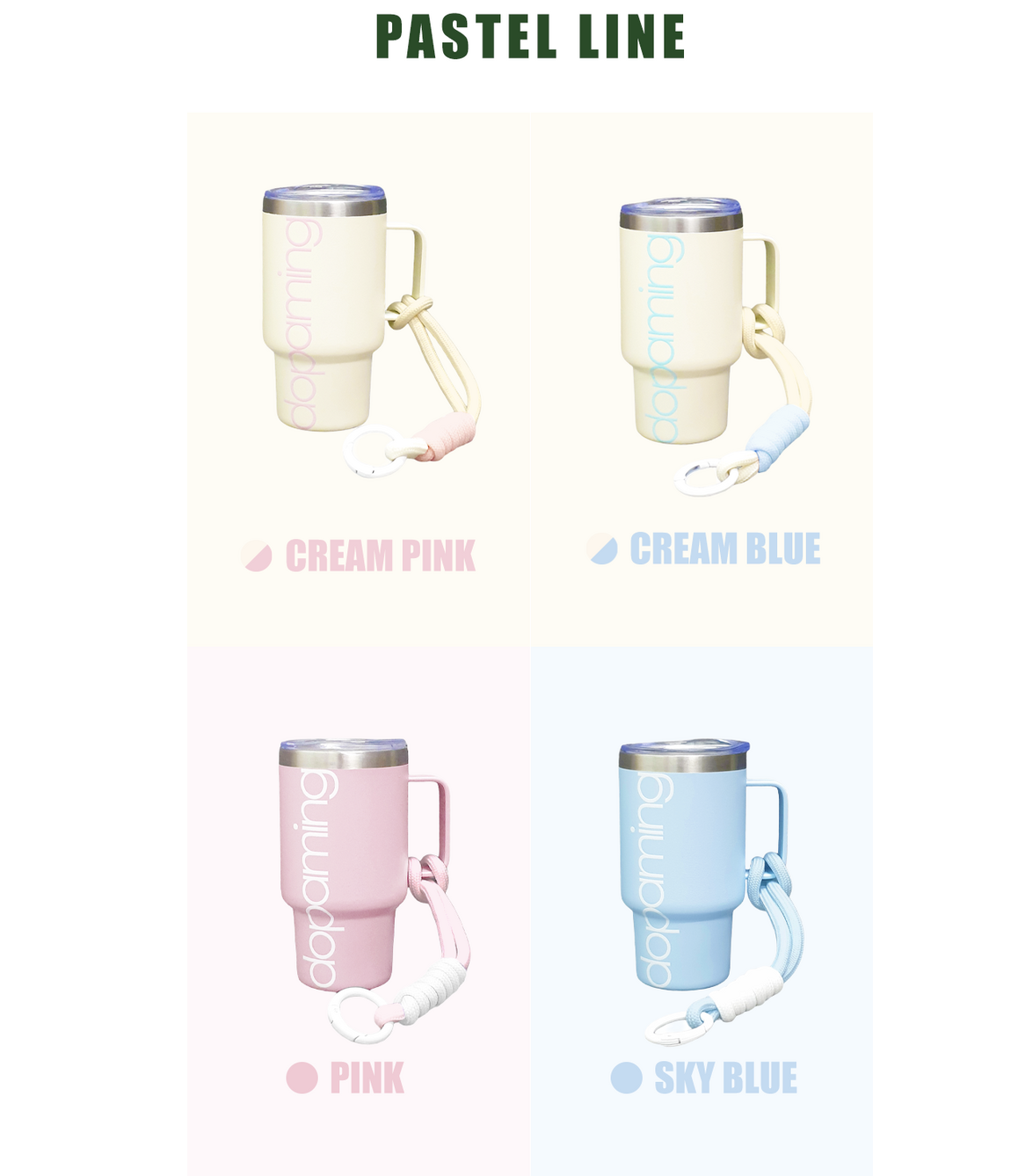 韓國 生活品牌 Dopaming 超輕量迷你保溫杯Mini  Keyring 120ml