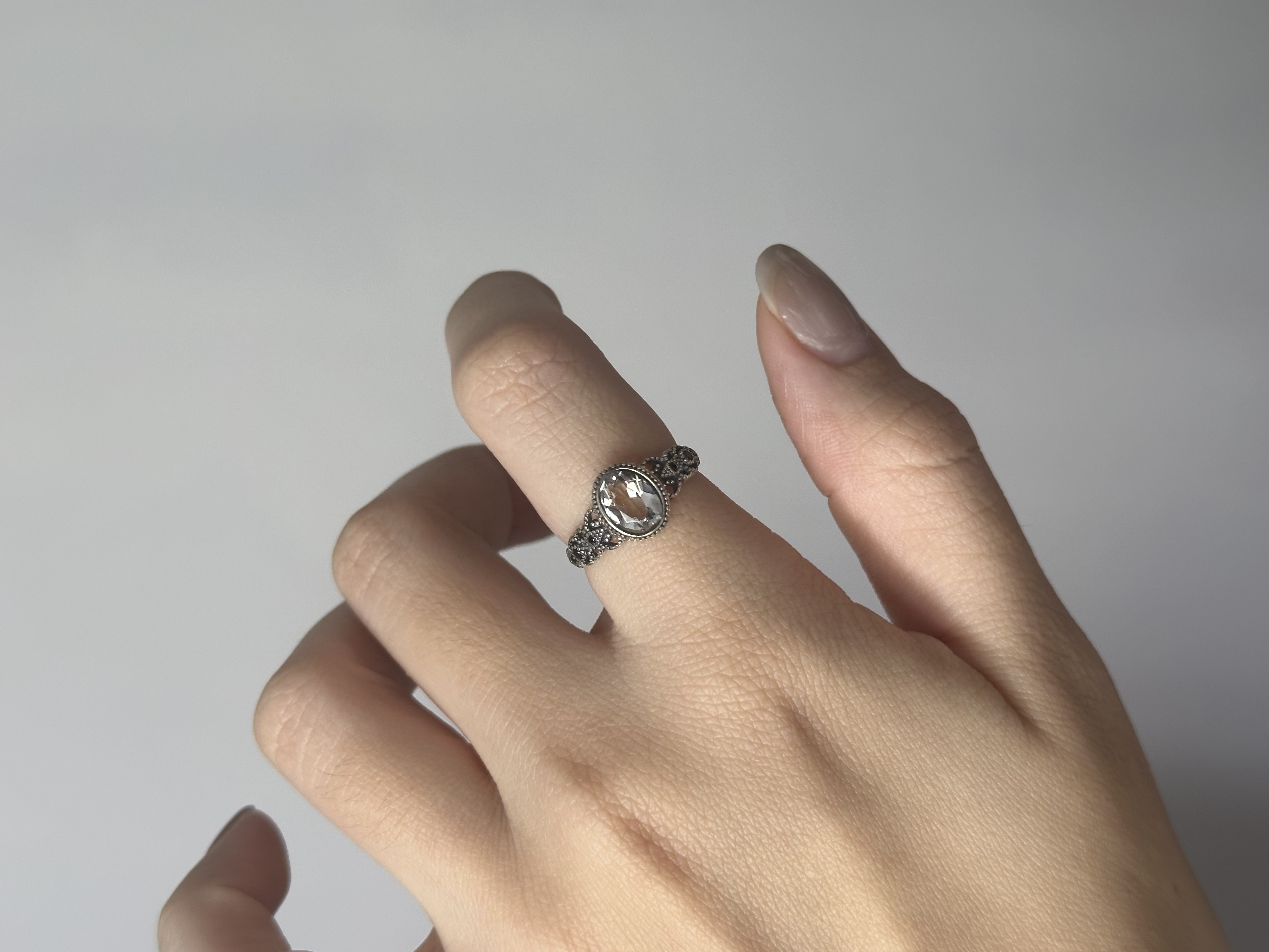 白水晶戒指 ｜ Clear Quartz Ring S925