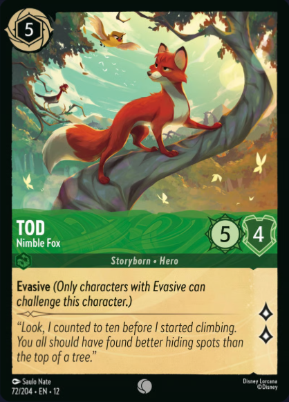 72/204 Tod - Nimble Fox C