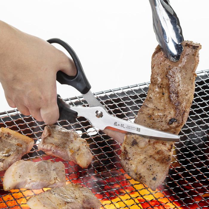 🔥🔥【日本製《匠之技》不鏽鋼引切式廚房剪 G-2035】