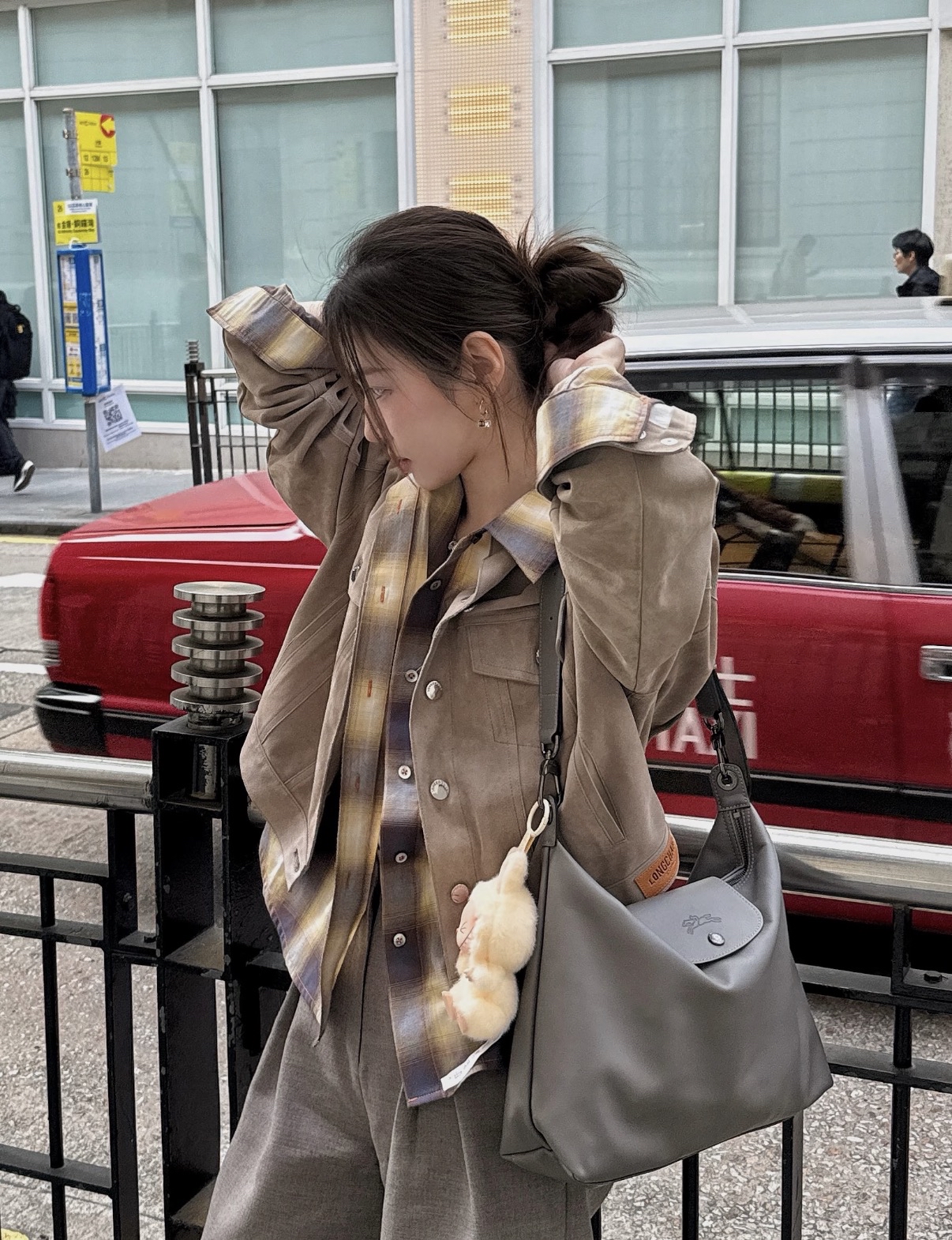 限時優惠✨訂貨🍒Longchamp LE PLIAGE XTRA Hobo (M size ) Size 31.5x25x11cm 全皮款