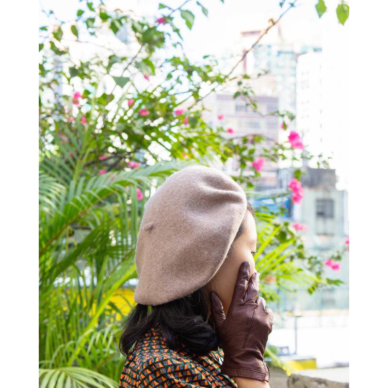 Timeless Woollen Beret Available in different colour