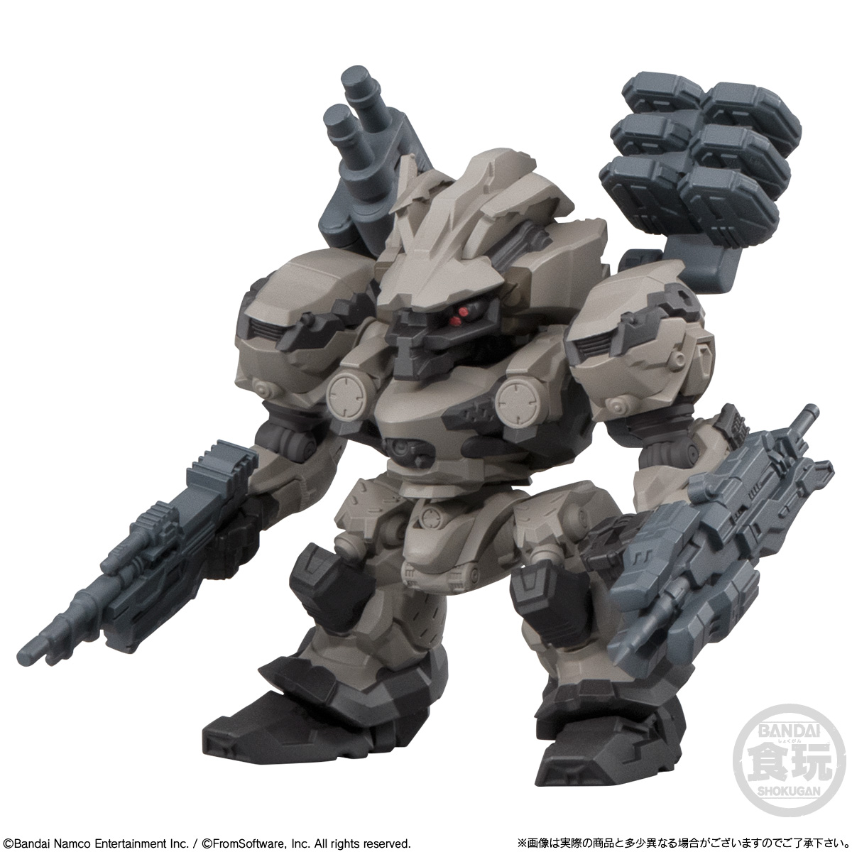 (預訂訂金 $100) (總價 $325) Bandai ARMORED CORE VI FIRES OF RUBICON Assemble Collection Vol.01 食玩 (原盒4盒) (行版) 